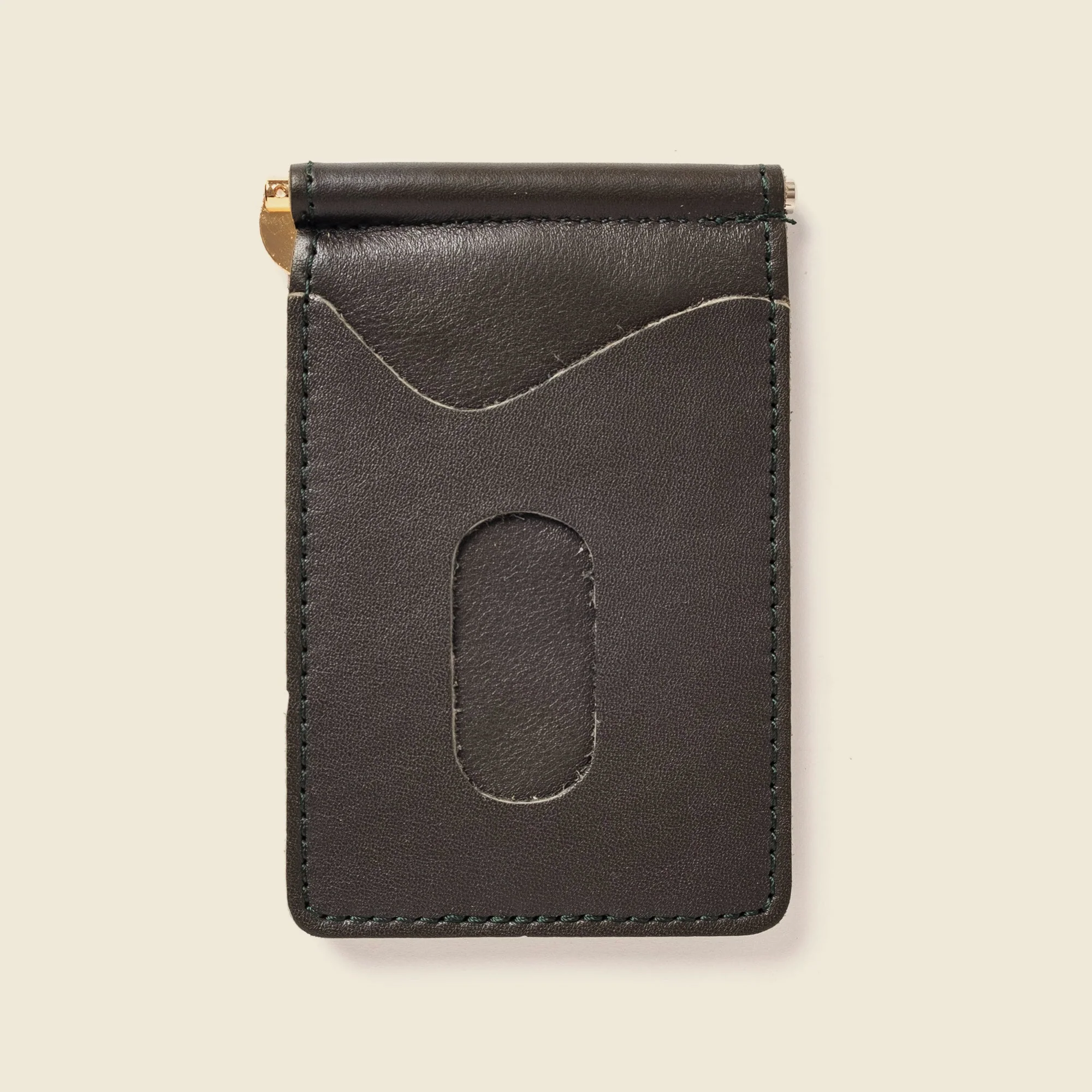 Money Clip Wallet - Olive - Image 2