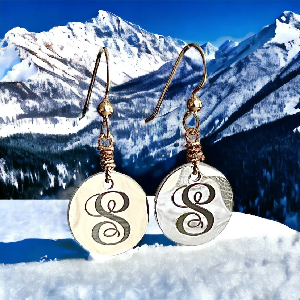 Monogram Earrings - Image 2