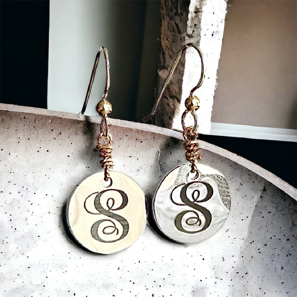 Monogram Earrings - Image 4