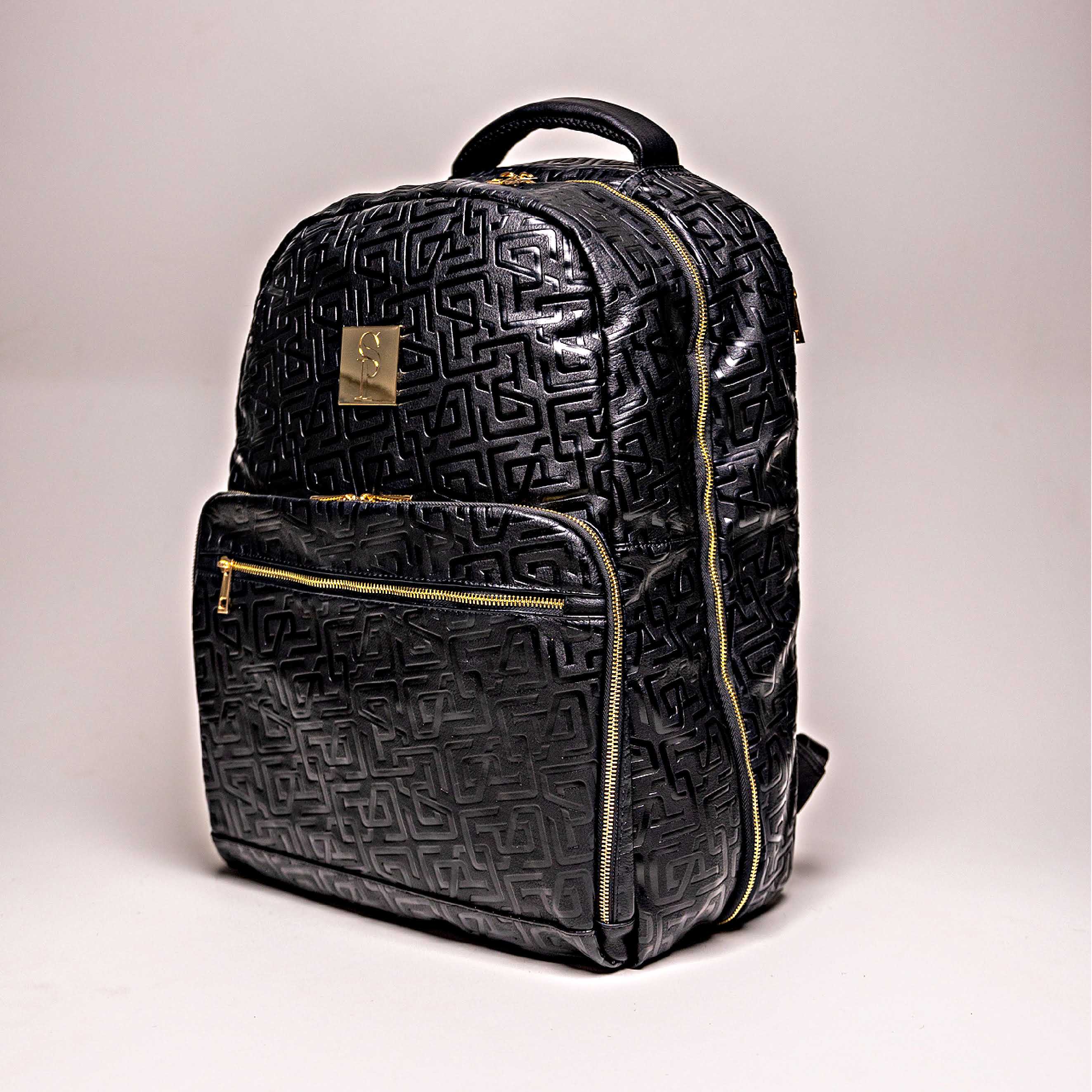 Monogram Leather 2 Bag Set (Commuter and Duffle) - Image 7