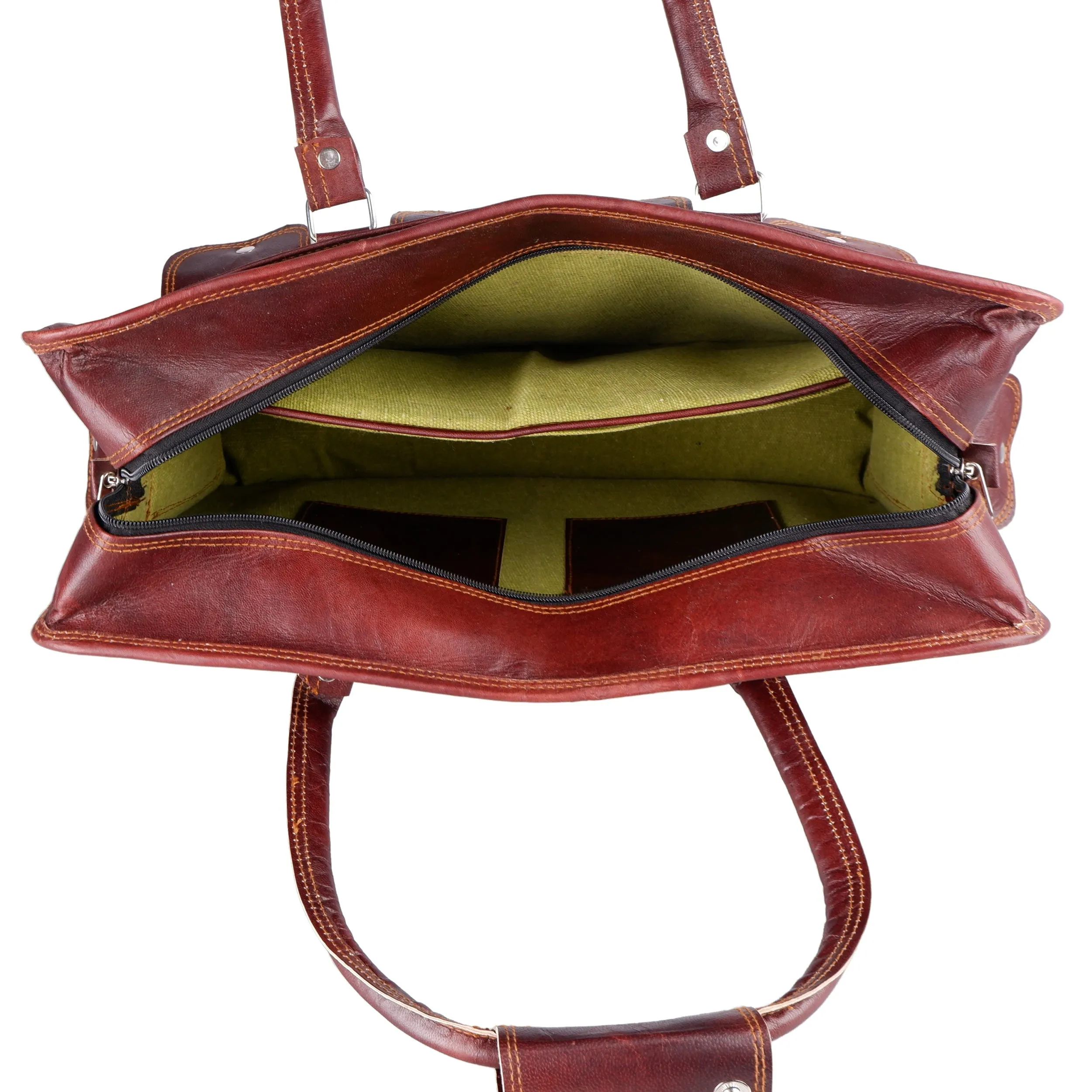 Morgan Leather Briefcase - Image 5