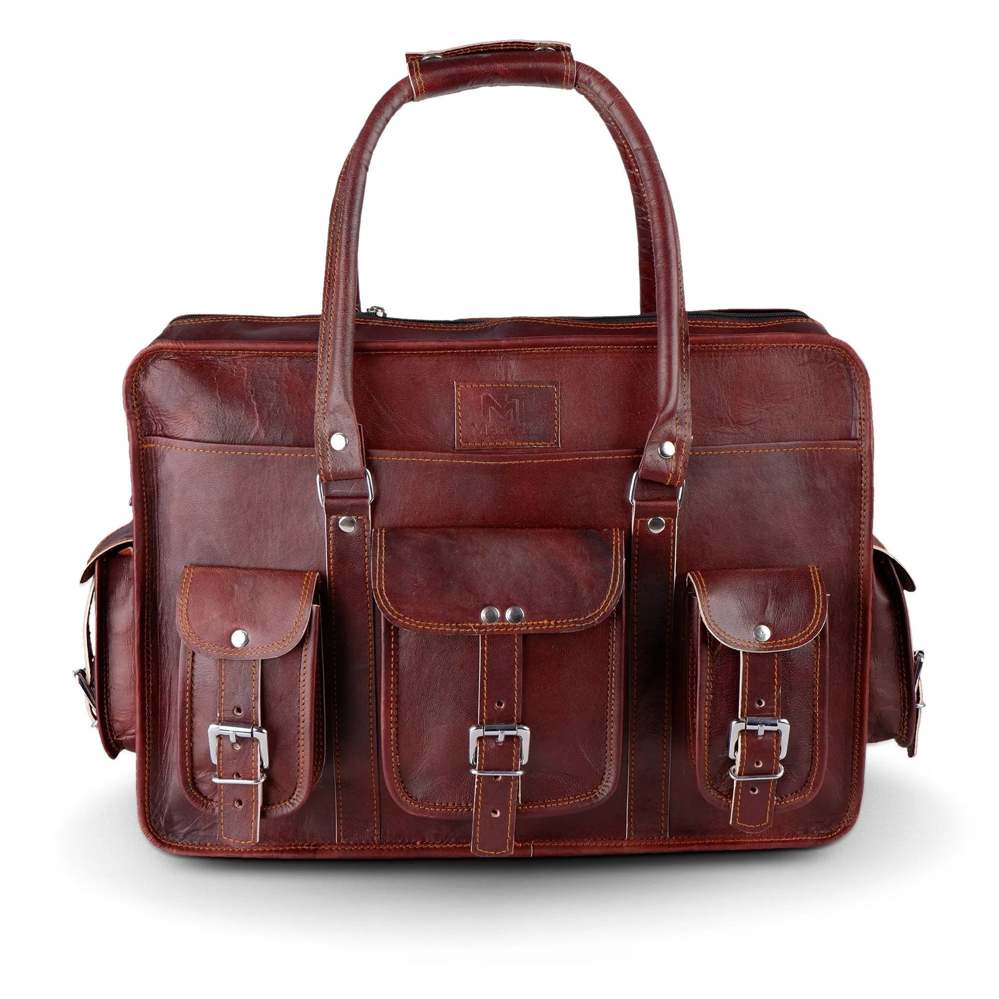 Morgan Leather Briefcase - Image 6