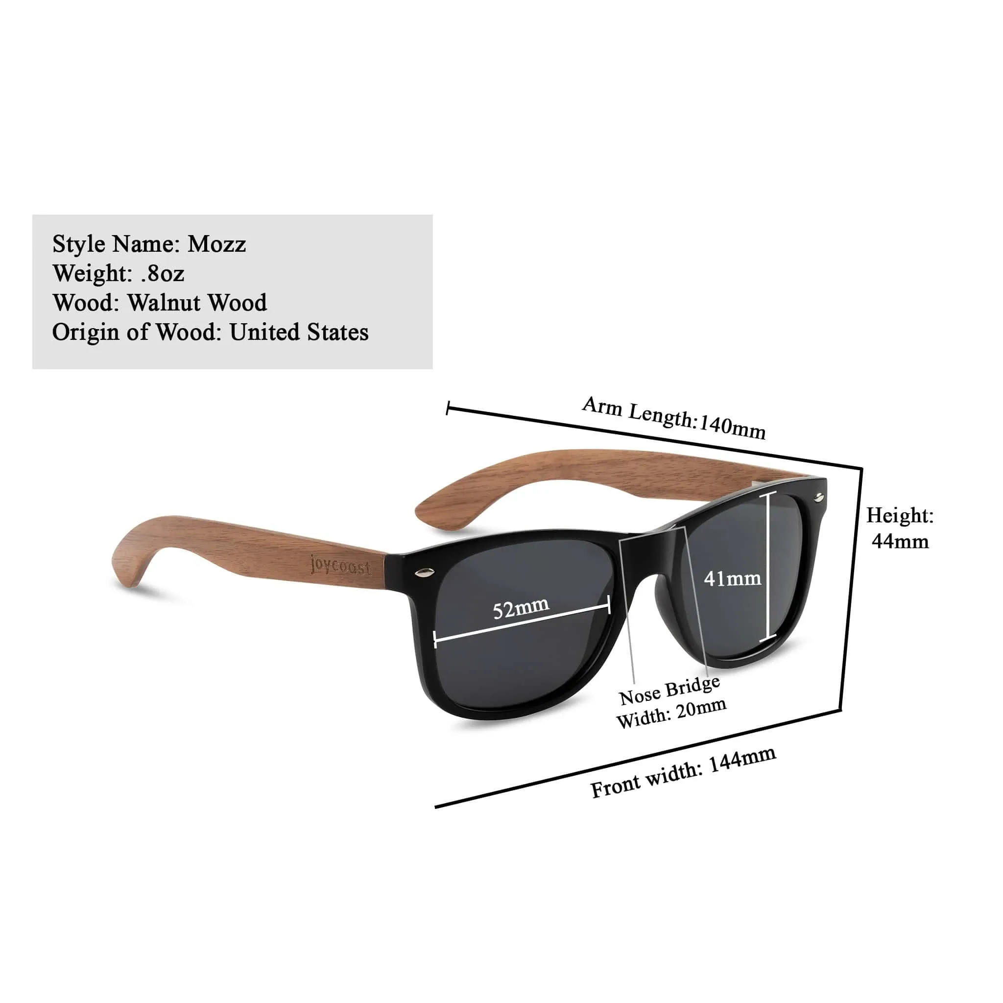 Mozz | American Walnut Sunglasses - Image 6