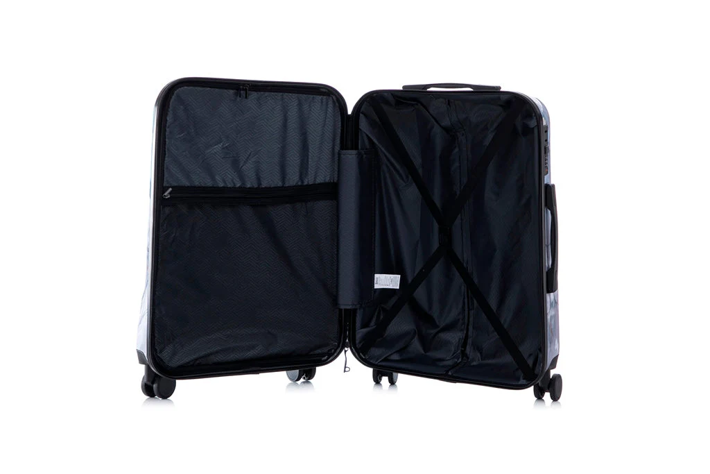 Multi-color Design 3-Piece Spinner Luggage Set with Lock - Image 30