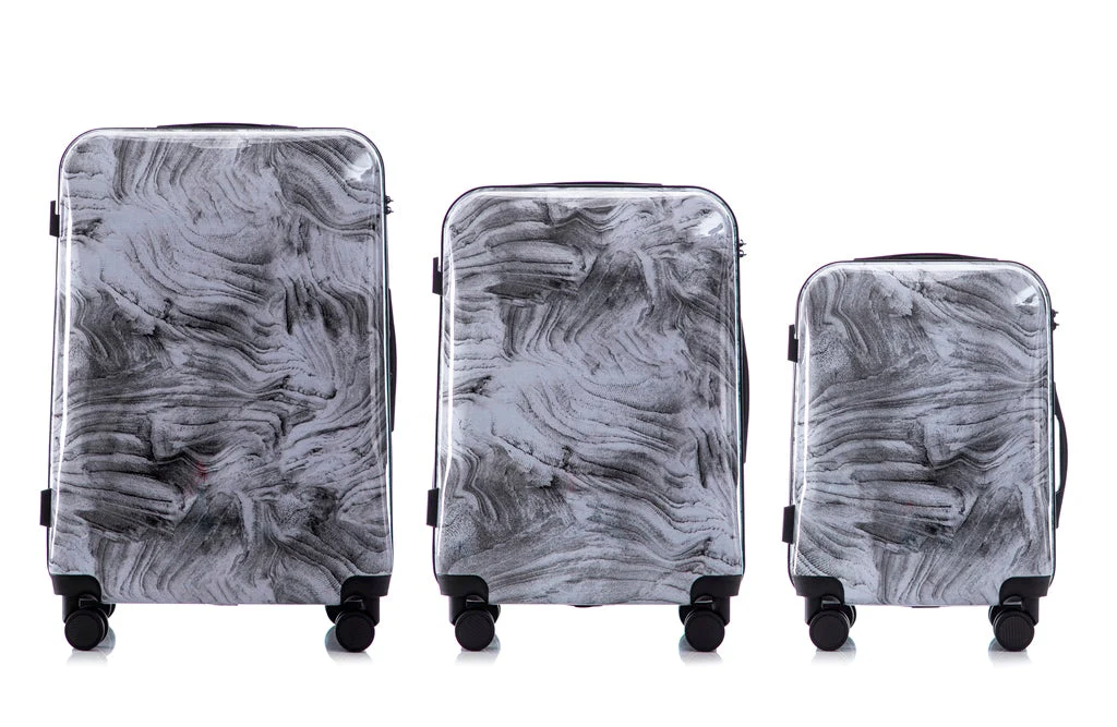Granite 3 Piece Spinner Luggage Set with  Lock - Image 4