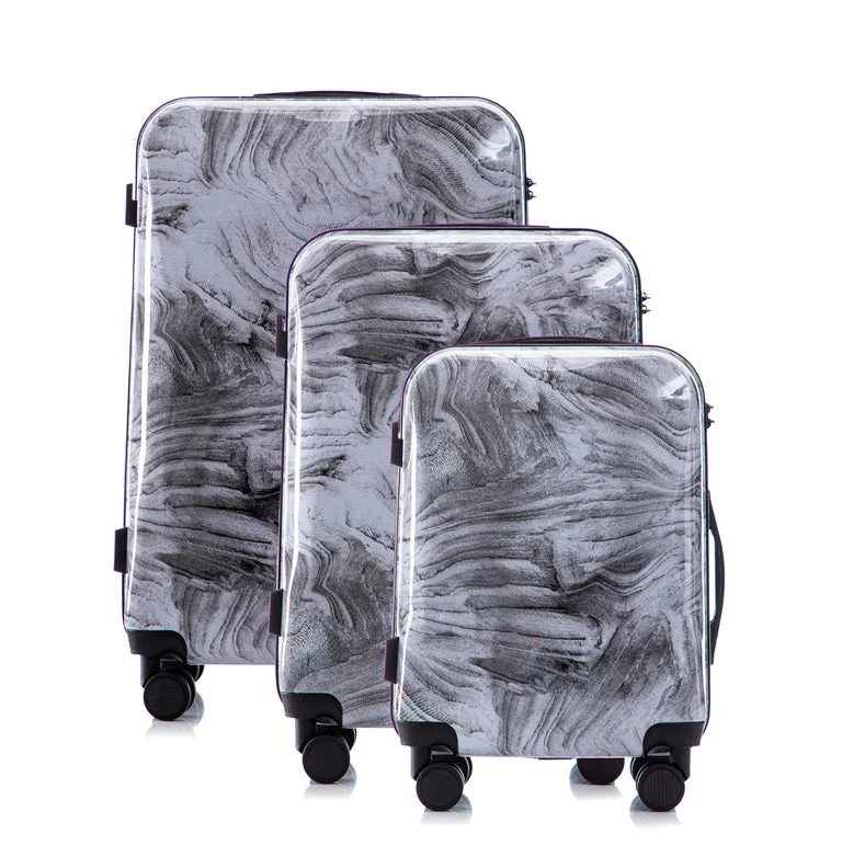 Granite 3 Piece Spinner Luggage Set with  Lock - Image 5