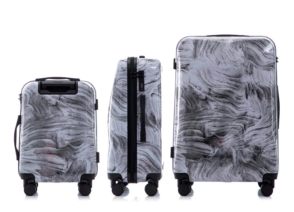 Granite 3 Piece Spinner Luggage Set with  Lock - Image 6