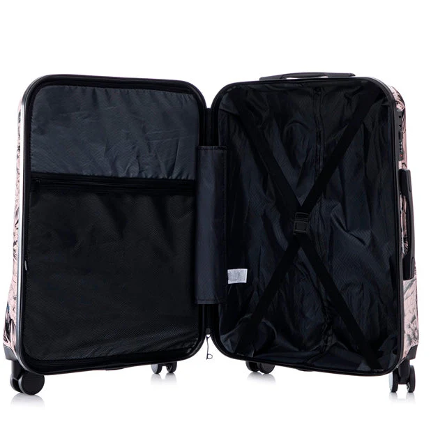 Zebra 3 Piece Spinner Luggage Set with Lock - Image 2