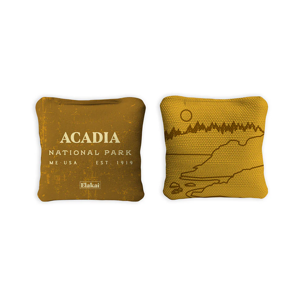 National Parks Acadia Travel-Size Cornhole Bags - Image 3