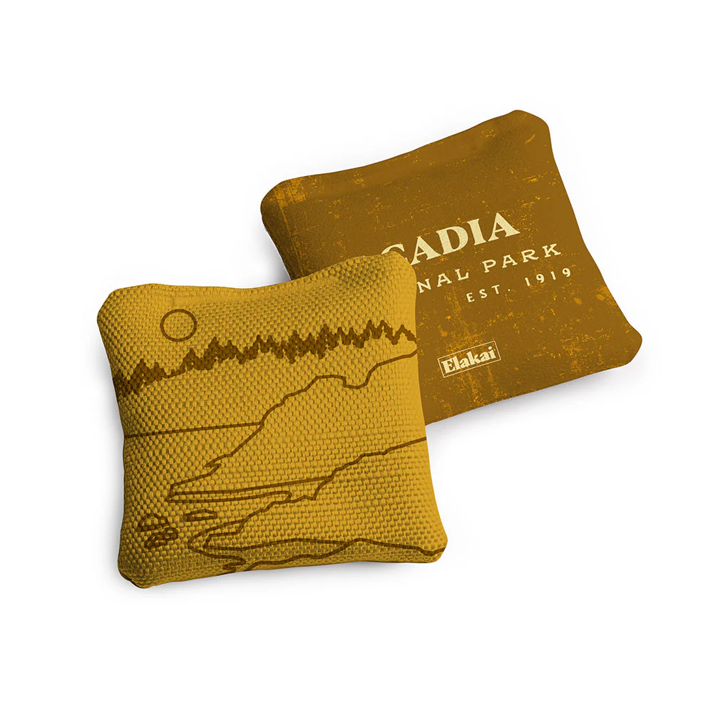 National Parks Acadia Travel-Size Cornhole Bags - Image 4