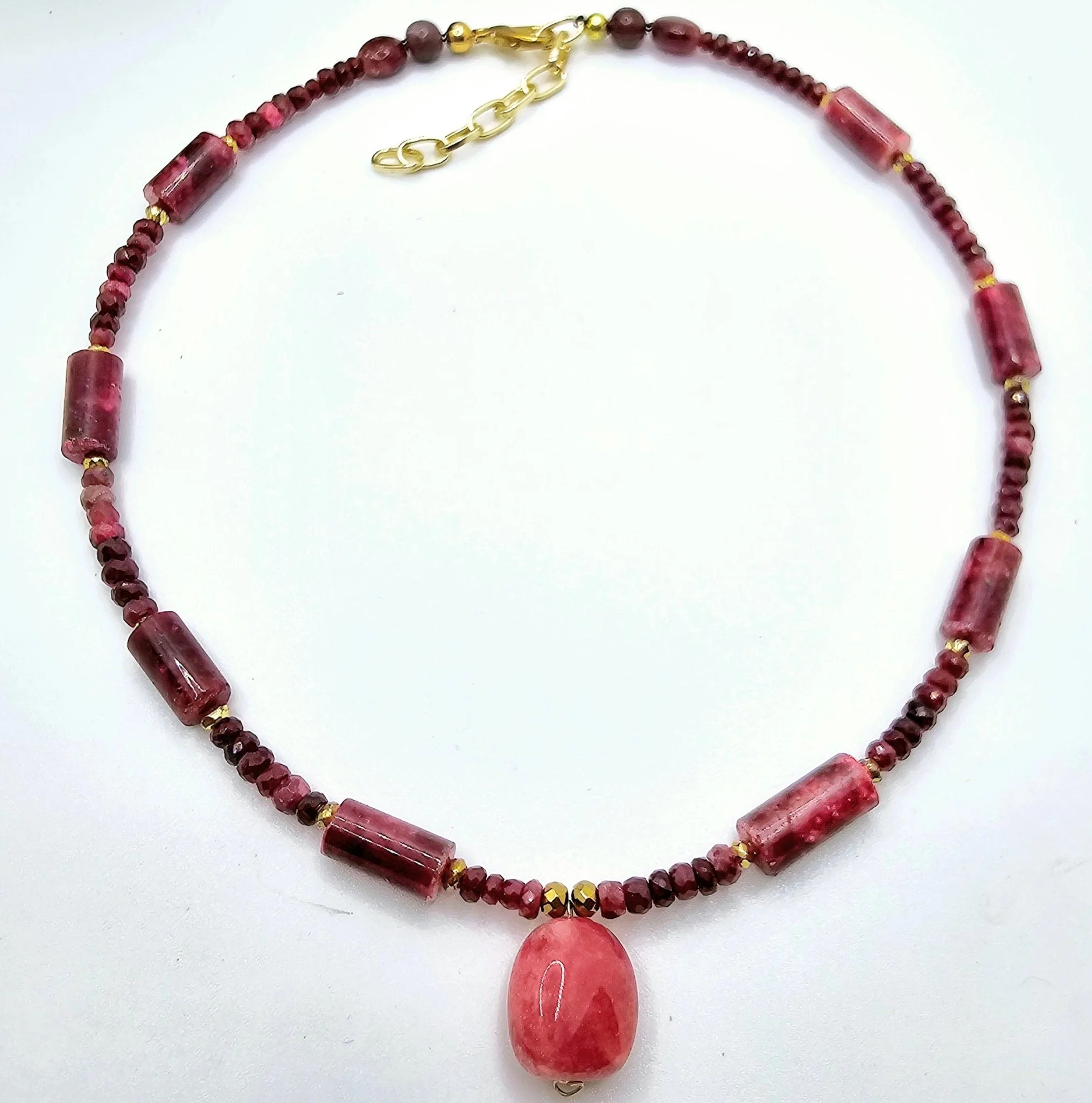 Natural Ruby Choker Necklace