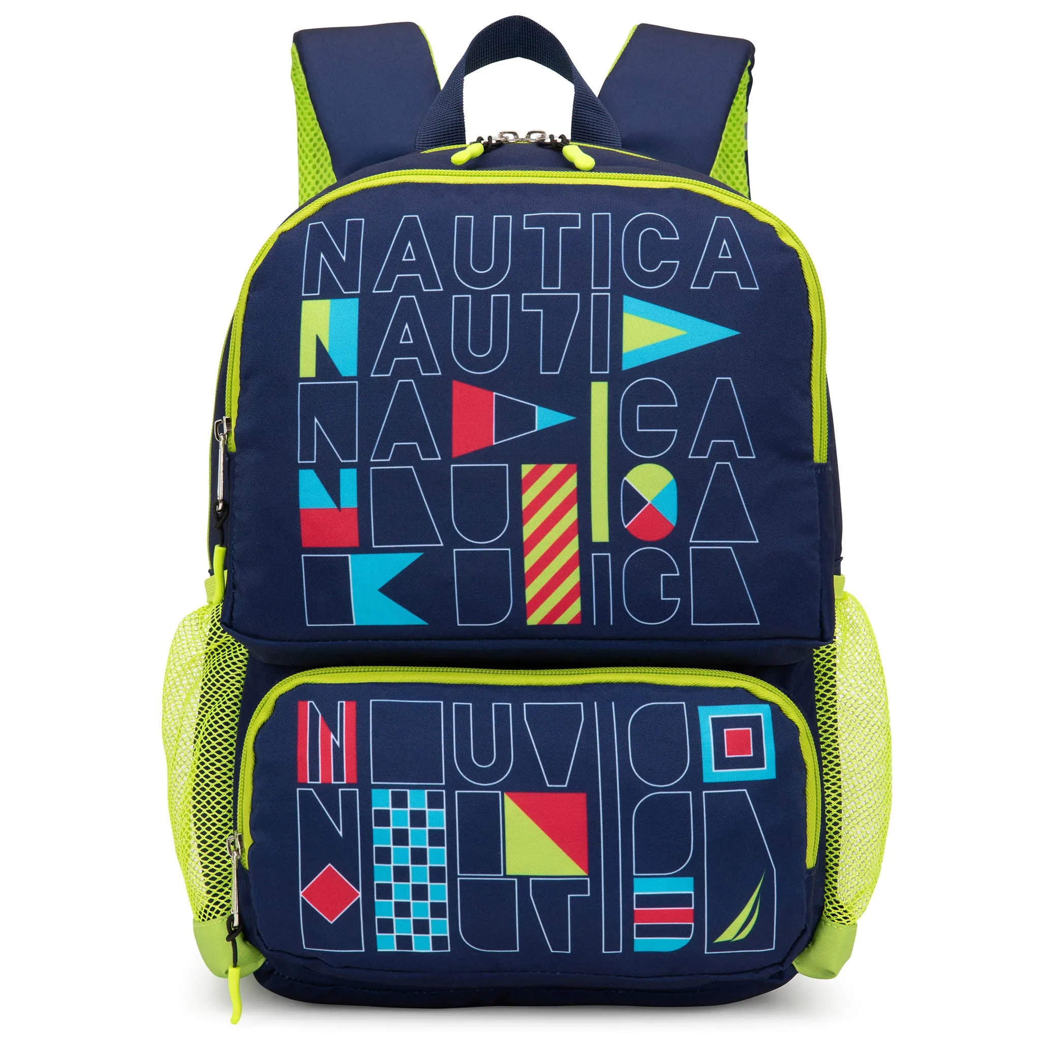 Kids Backpack for School | Flags | 16" Tall - Image 6