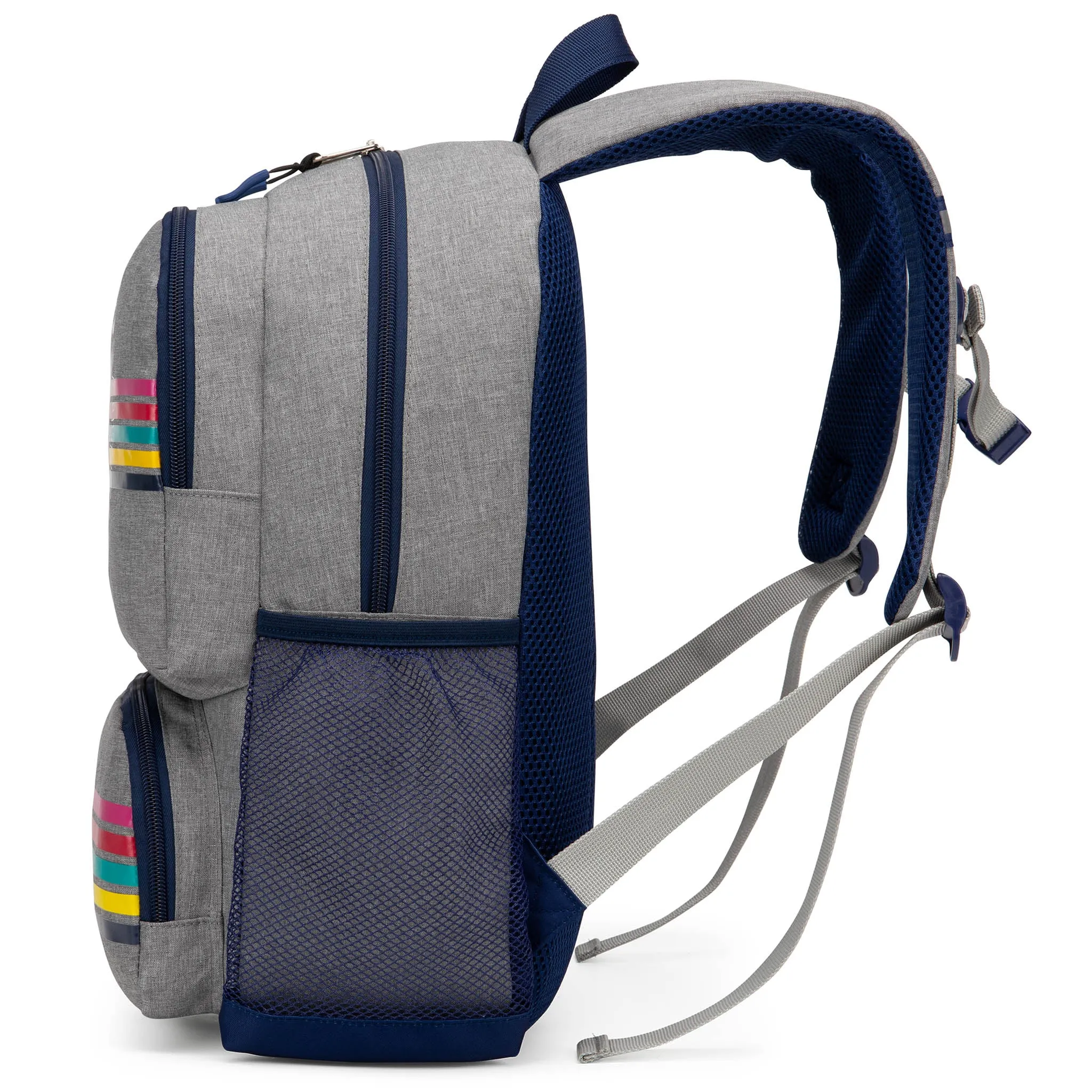 Kids Backpack for School | Hearts | 16" Tall - Image 4