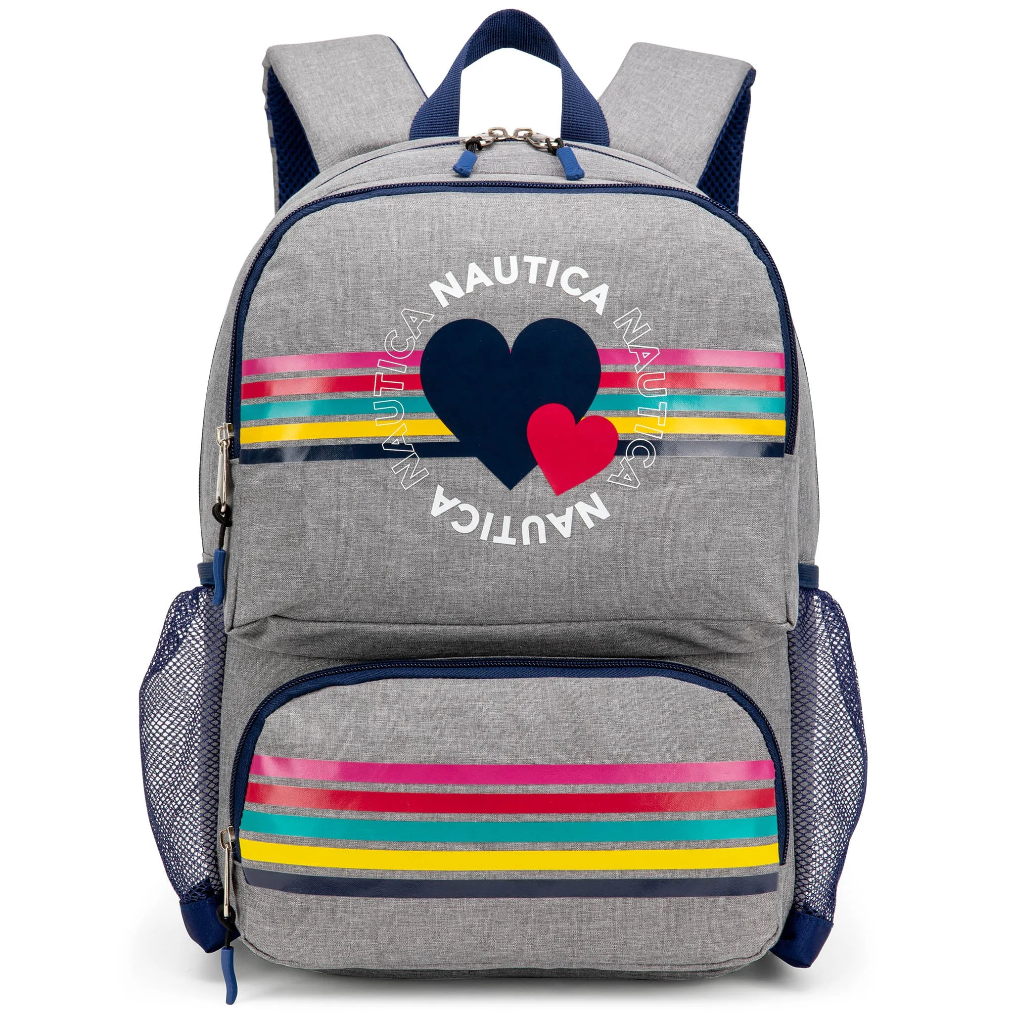 Kids Backpack for School | Hearts | 16" Tall - Image 6