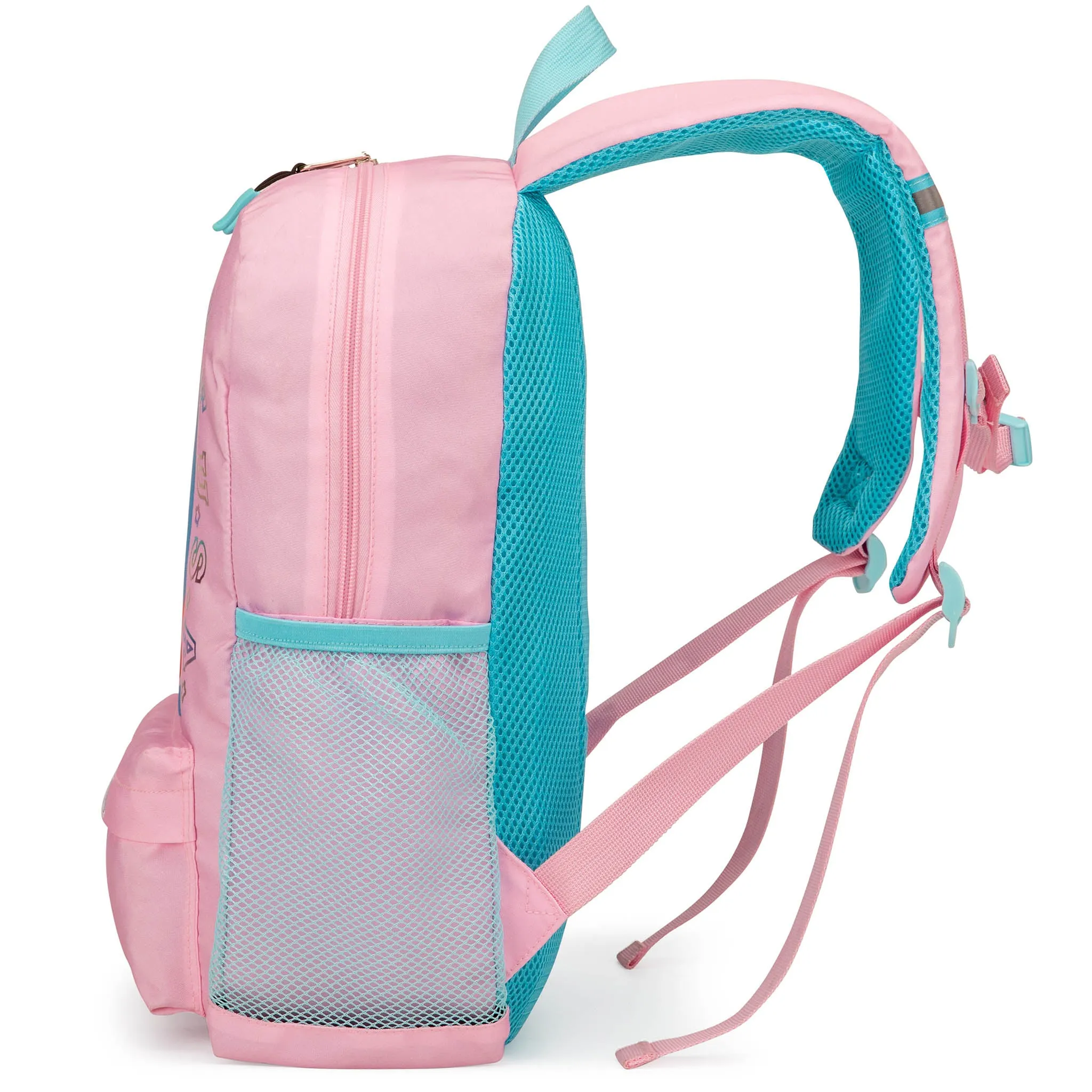 Kids Backpack for School | Mermaid Tail | 16" Tall - Image 4