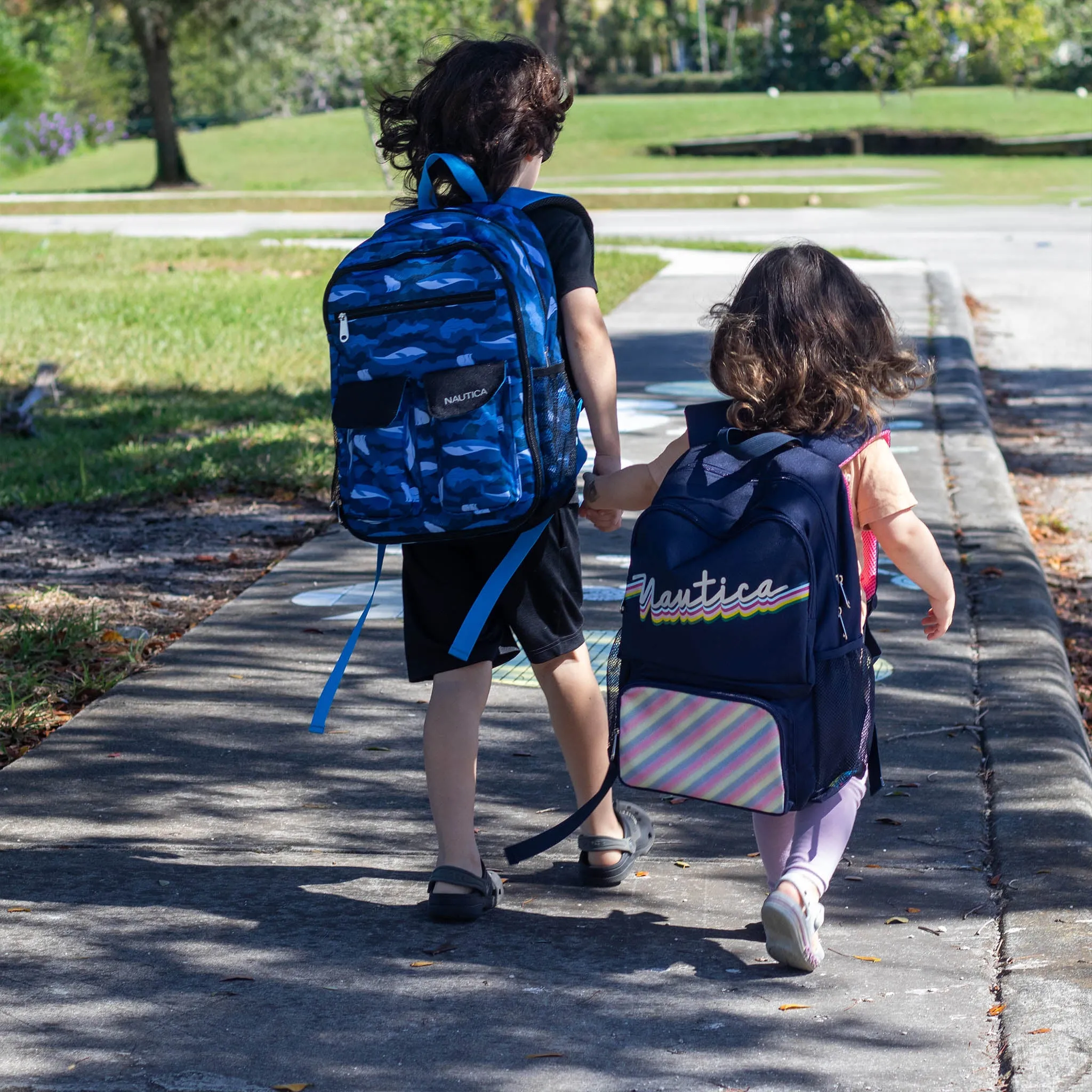 Kids Backpack for School | Polar Camo | 16" Tall - Image 11