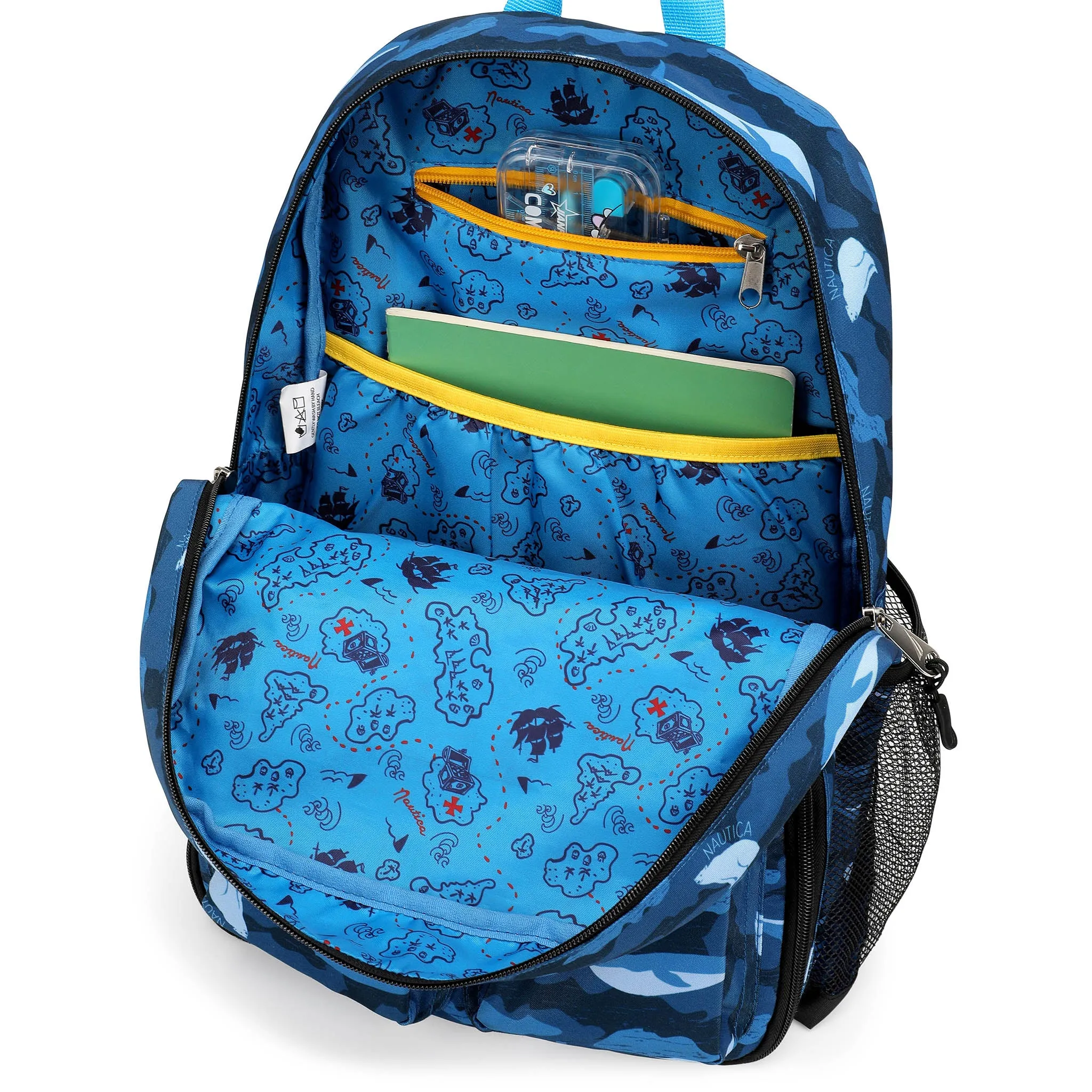 Kids Backpack for School | Polar Camo | 16" Tall - Image 4
