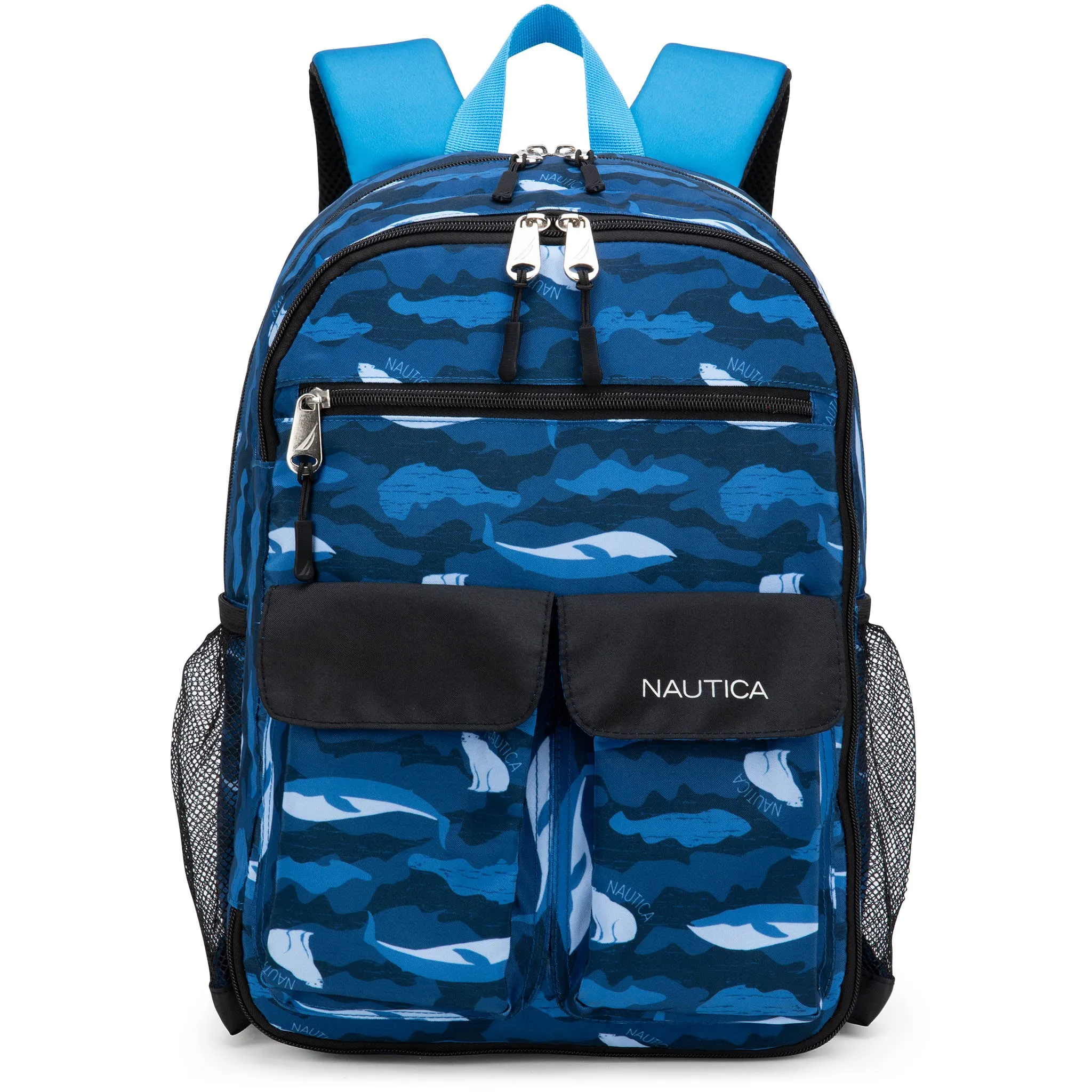 Kids Backpack for School | Polar Camo | 16" Tall - Image 7