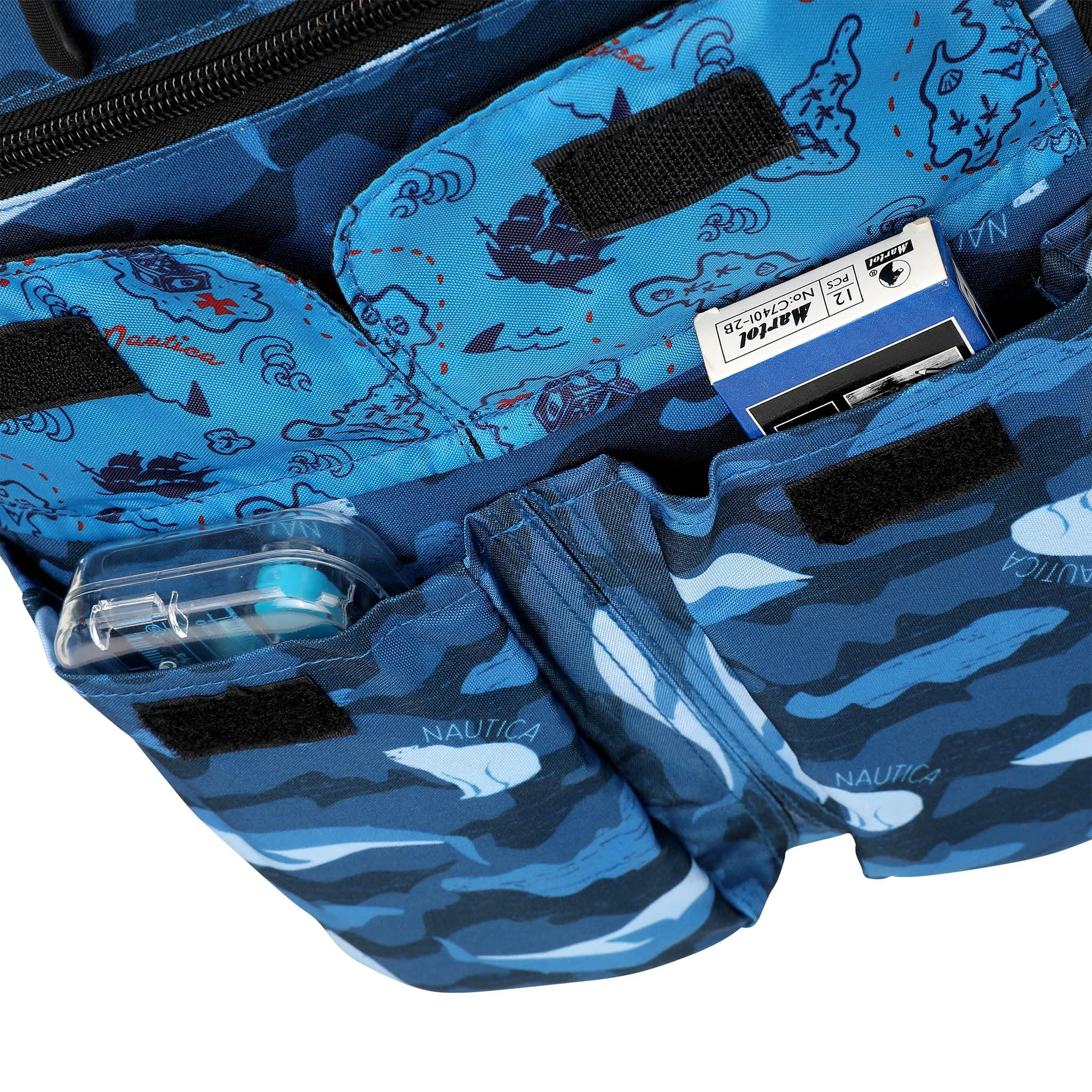 Kids Backpack for School | Polar Camo | 16" Tall - Image 8