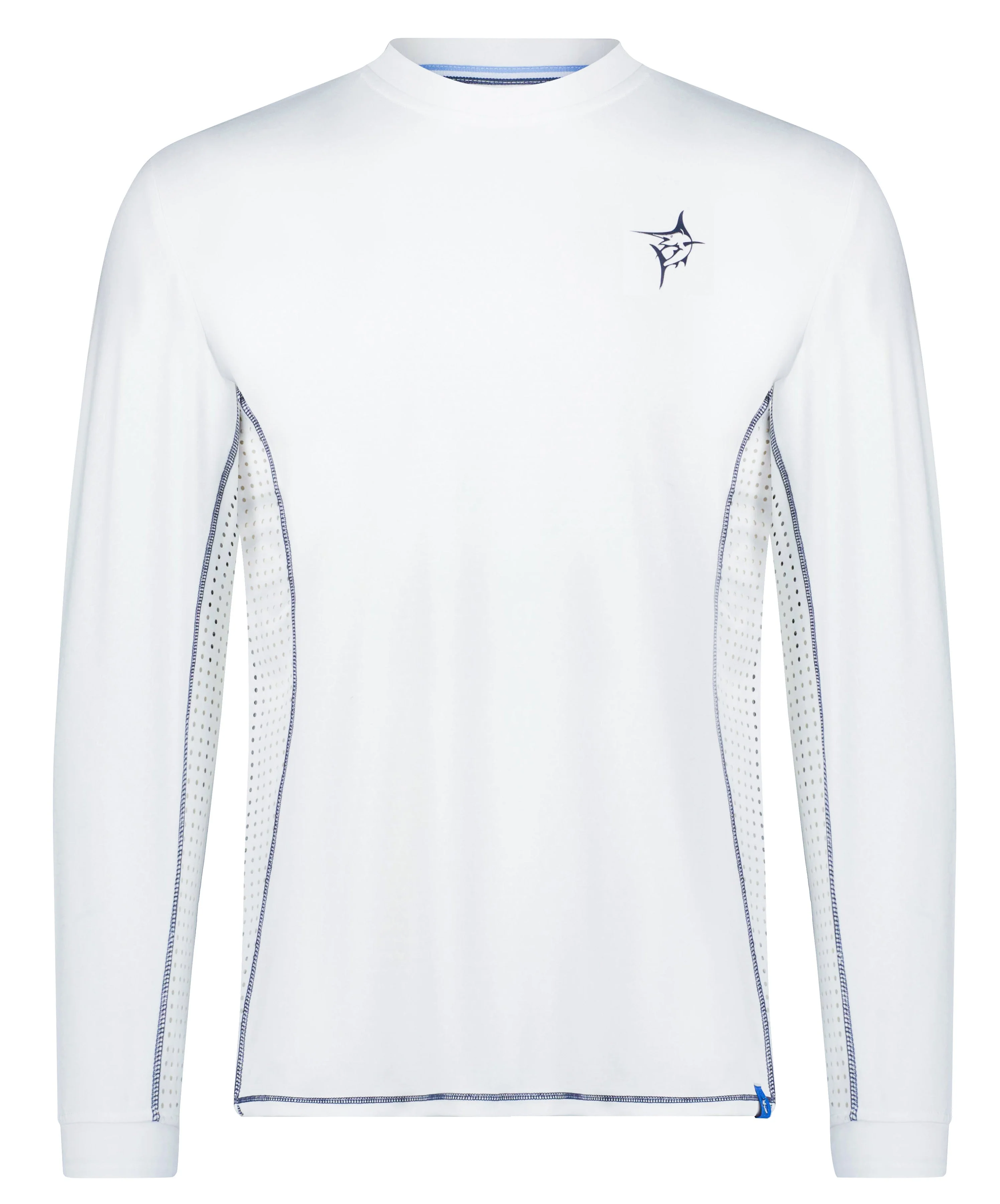 NautiFlex Performance Long Sleeve Shirt. White