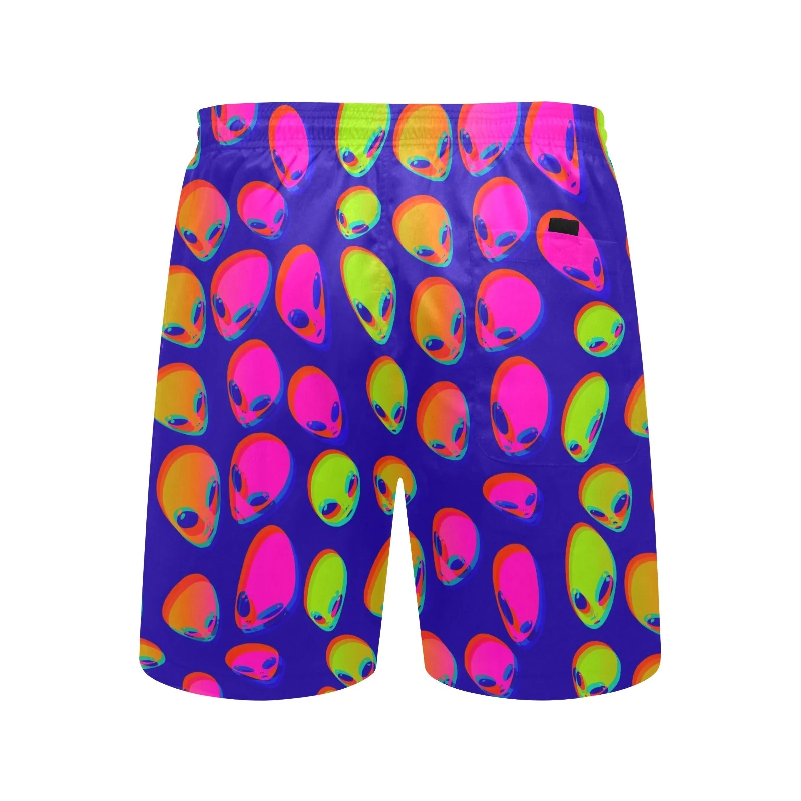 Neon Alien Blast Swim Shorts - Image 4