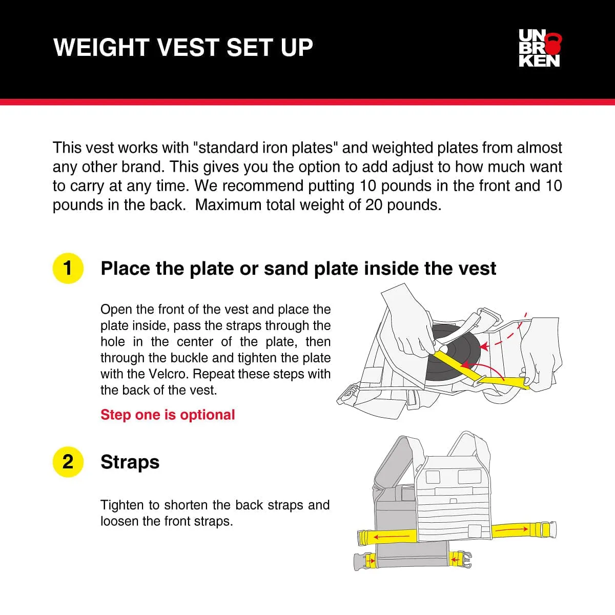 NEW HD Weight Vest + Sand Plates - Image 6