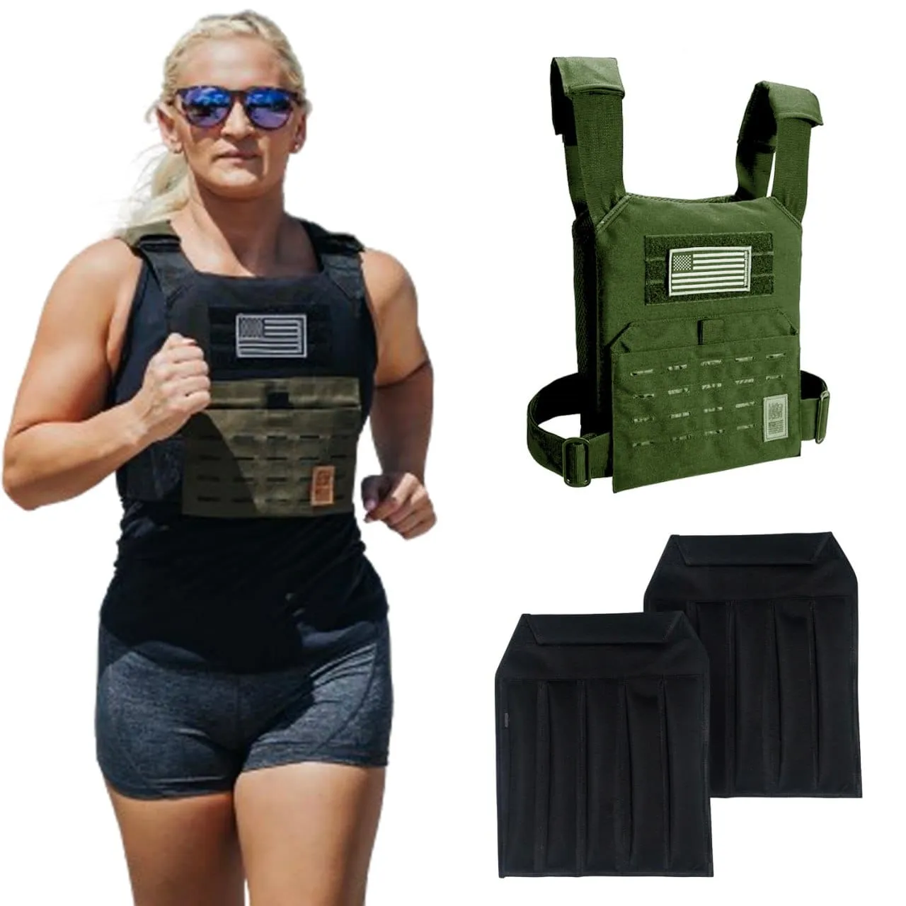 New Speed Weight Vest + Sand Plates - Image 10