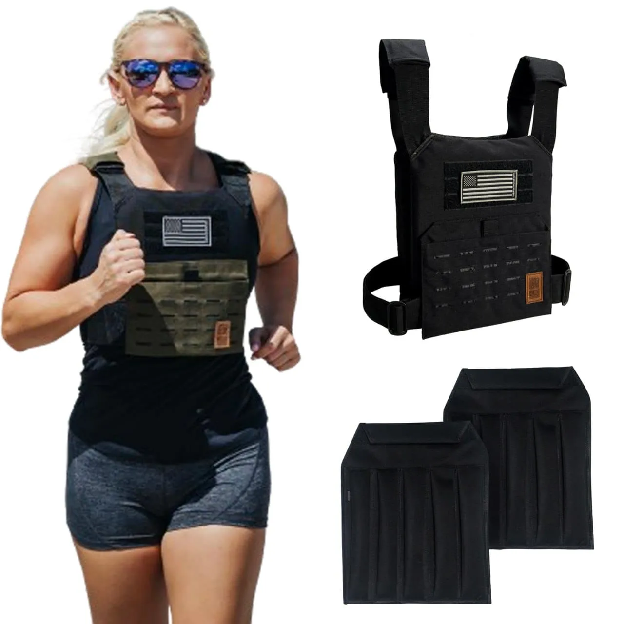New Speed Weight Vest + Sand Plates - Image 3