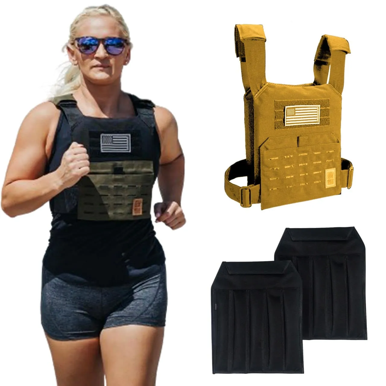 New Speed Weight Vest + Sand Plates - Image 8