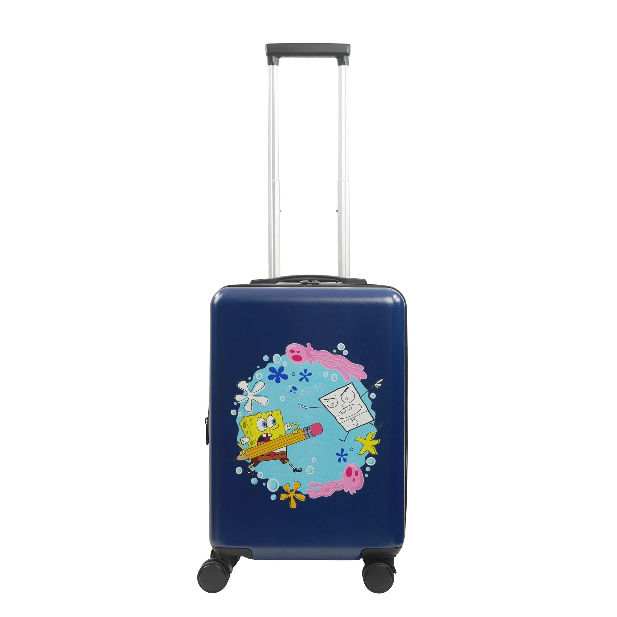 Nickelodeon SpongeBob SquarePants Ful 22.5" Navy Blue Carry-On Luggage - Image 3
