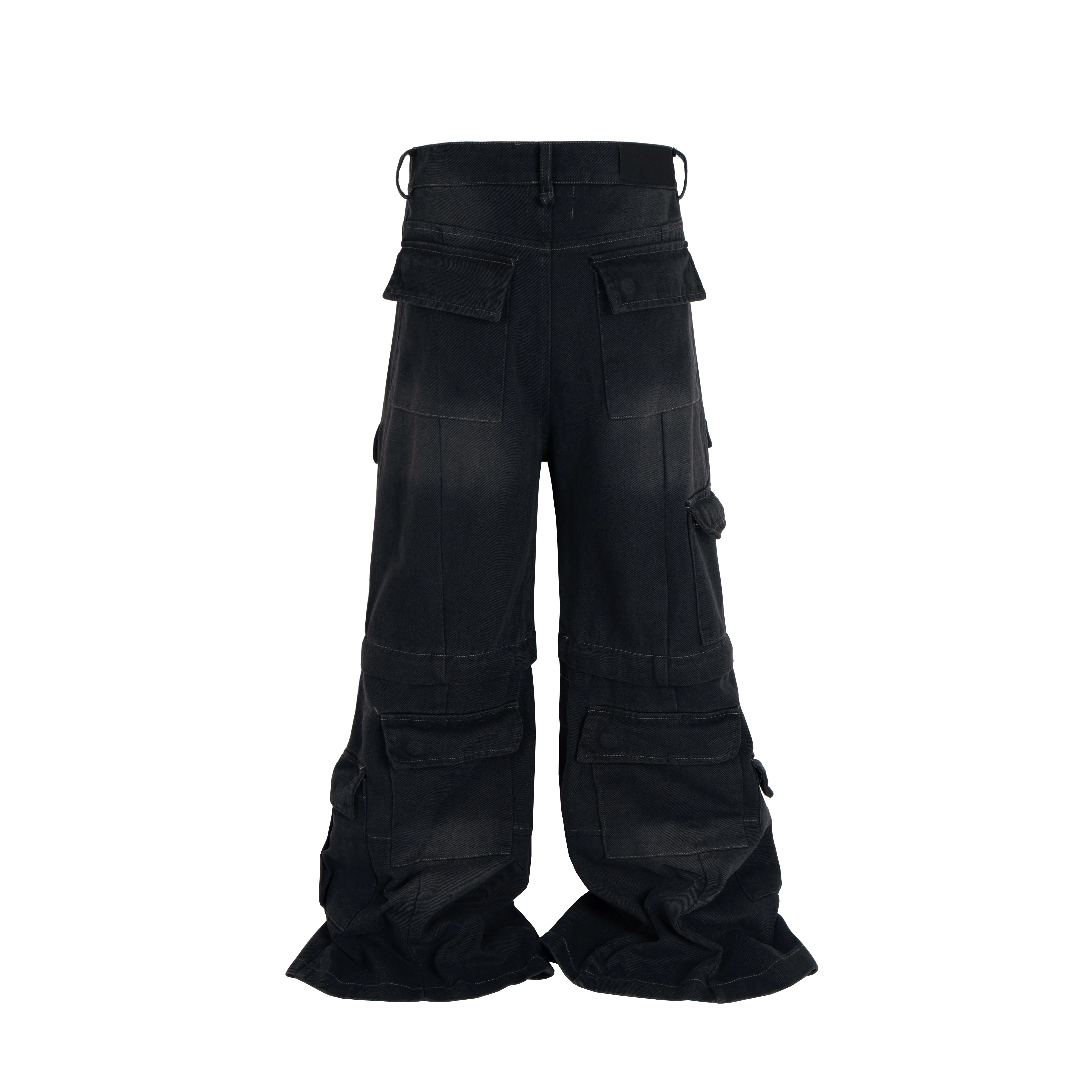NOIR CONVERT CARGO DENIM - Image 2