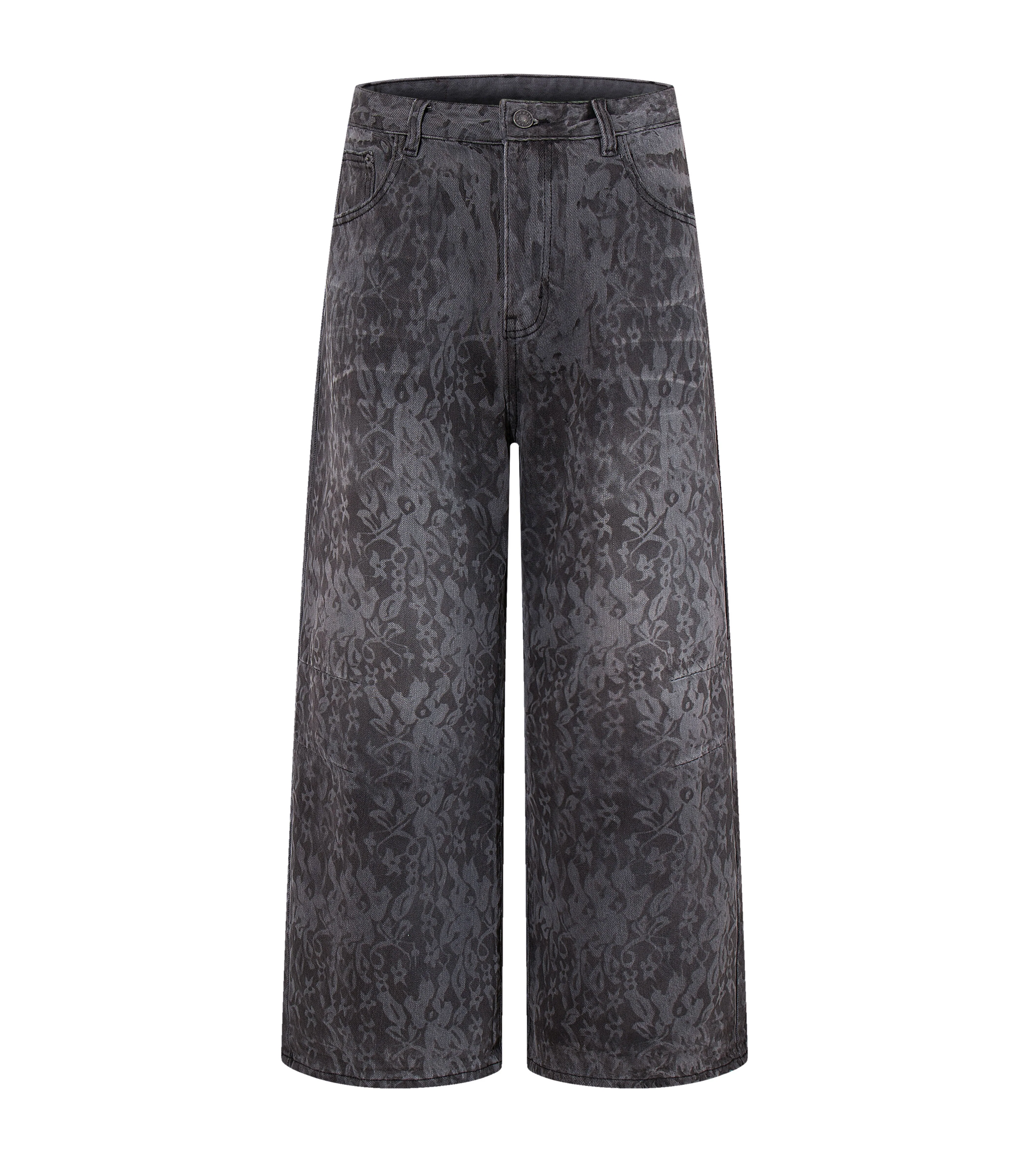 NOIR FLORAL DENIM