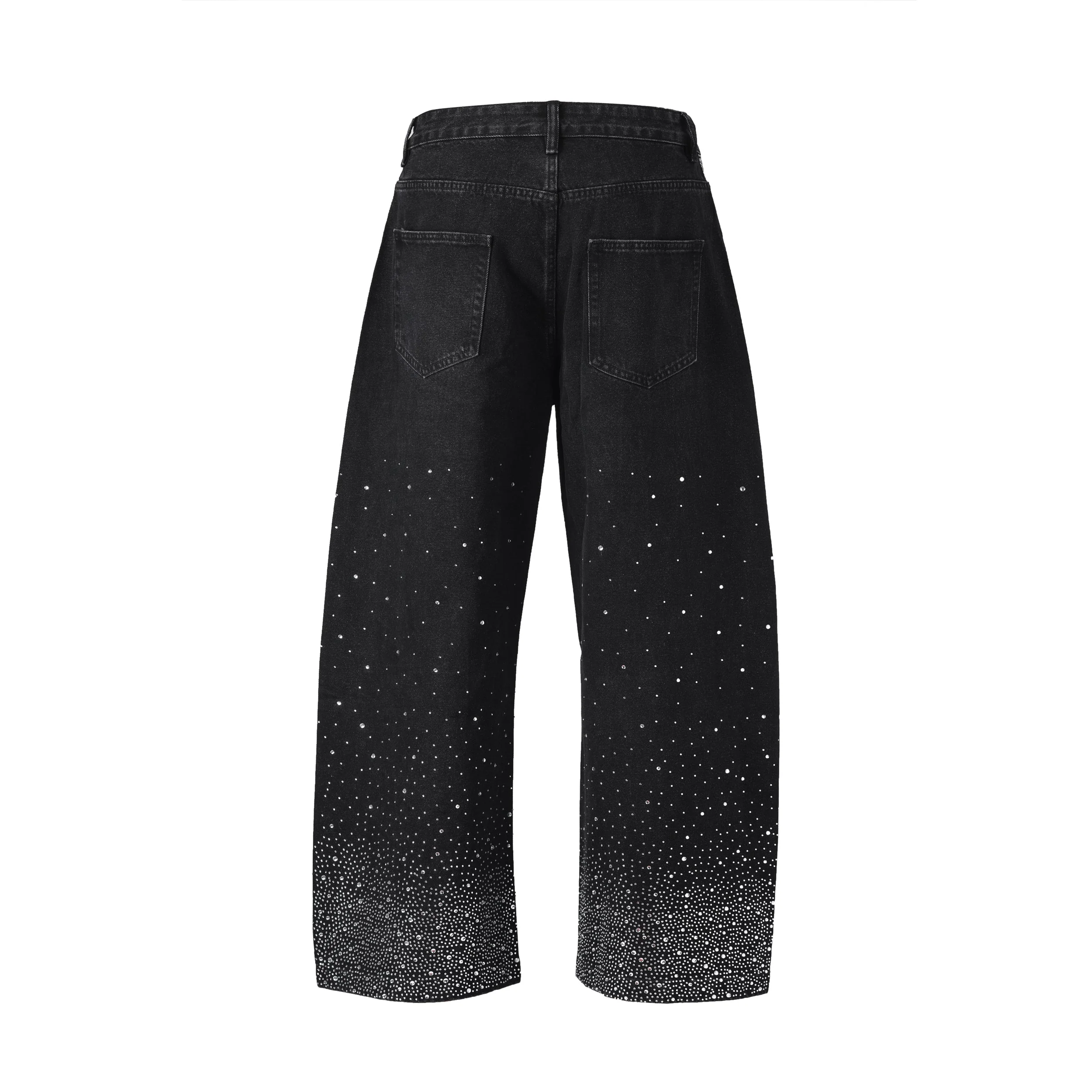 NOIR FLORAL RHINESTONE DENIM - Image 2