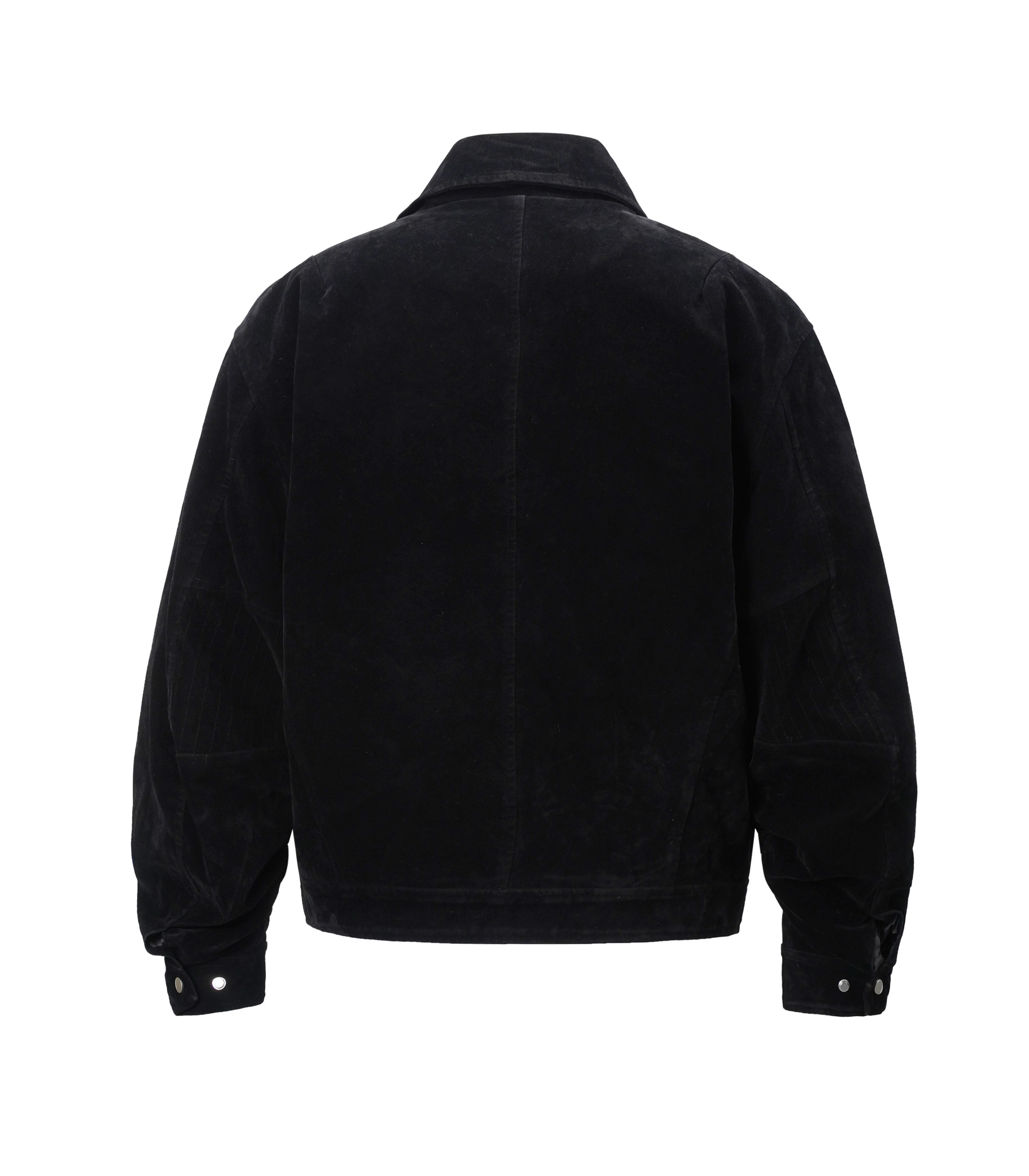NOIR SUEDE WORK JACKET - Image 2