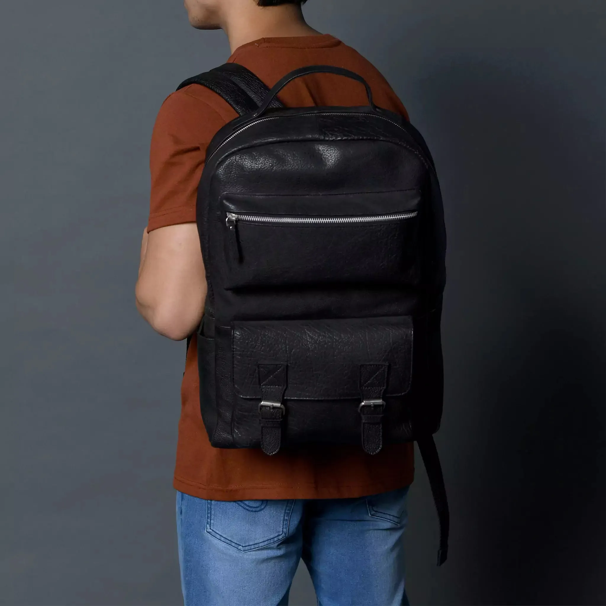 NoirTrek Leather Backpack 2.0 - Image 2