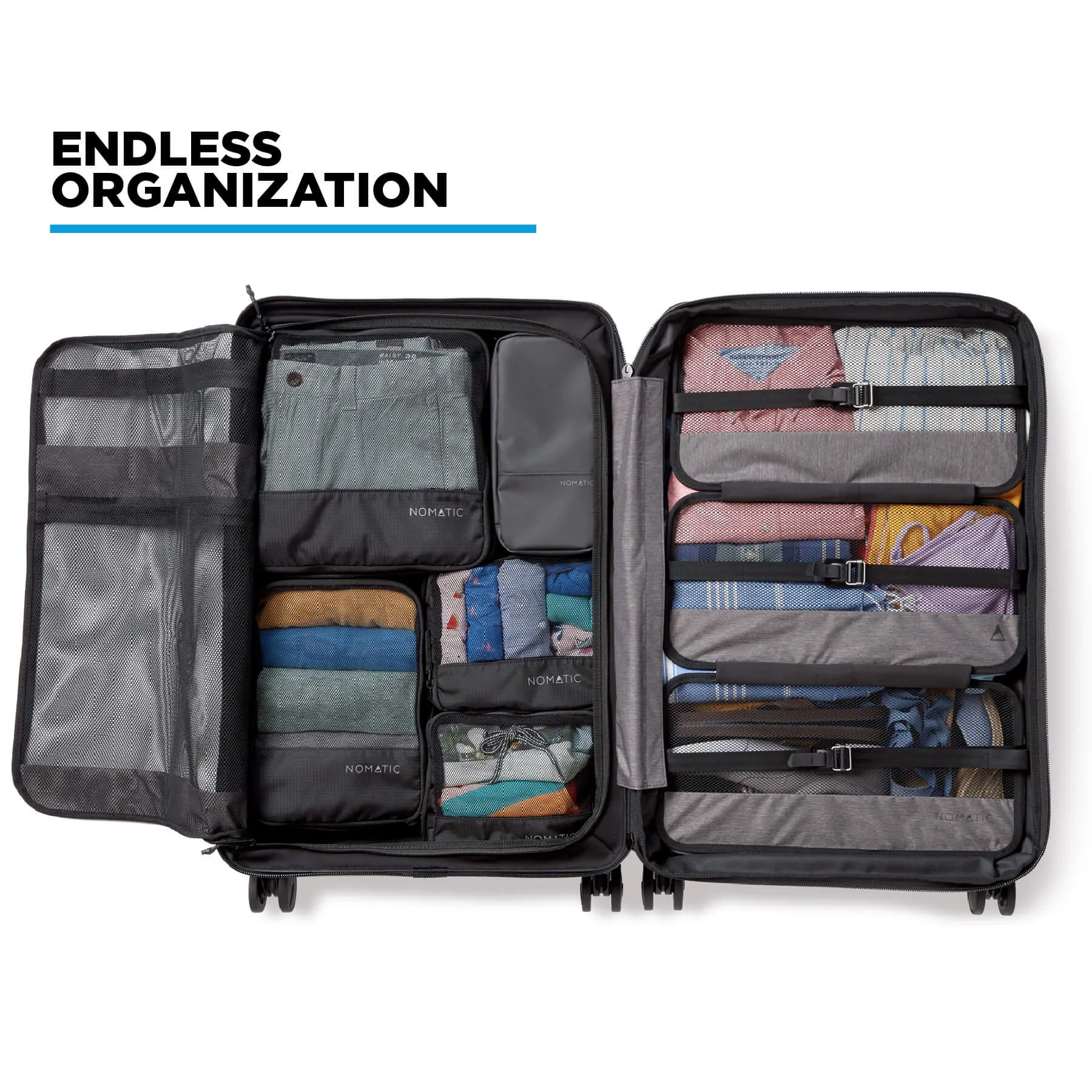 Large Expandable Polycarbonate Check-in Suitcase - Image 9