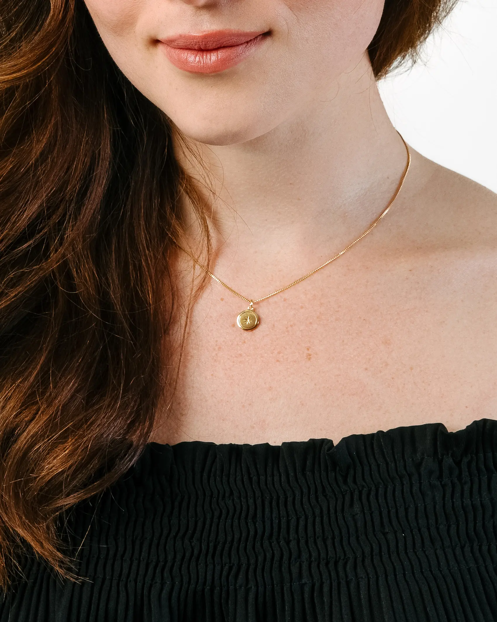 North Star Necklace - Gold - Image 2