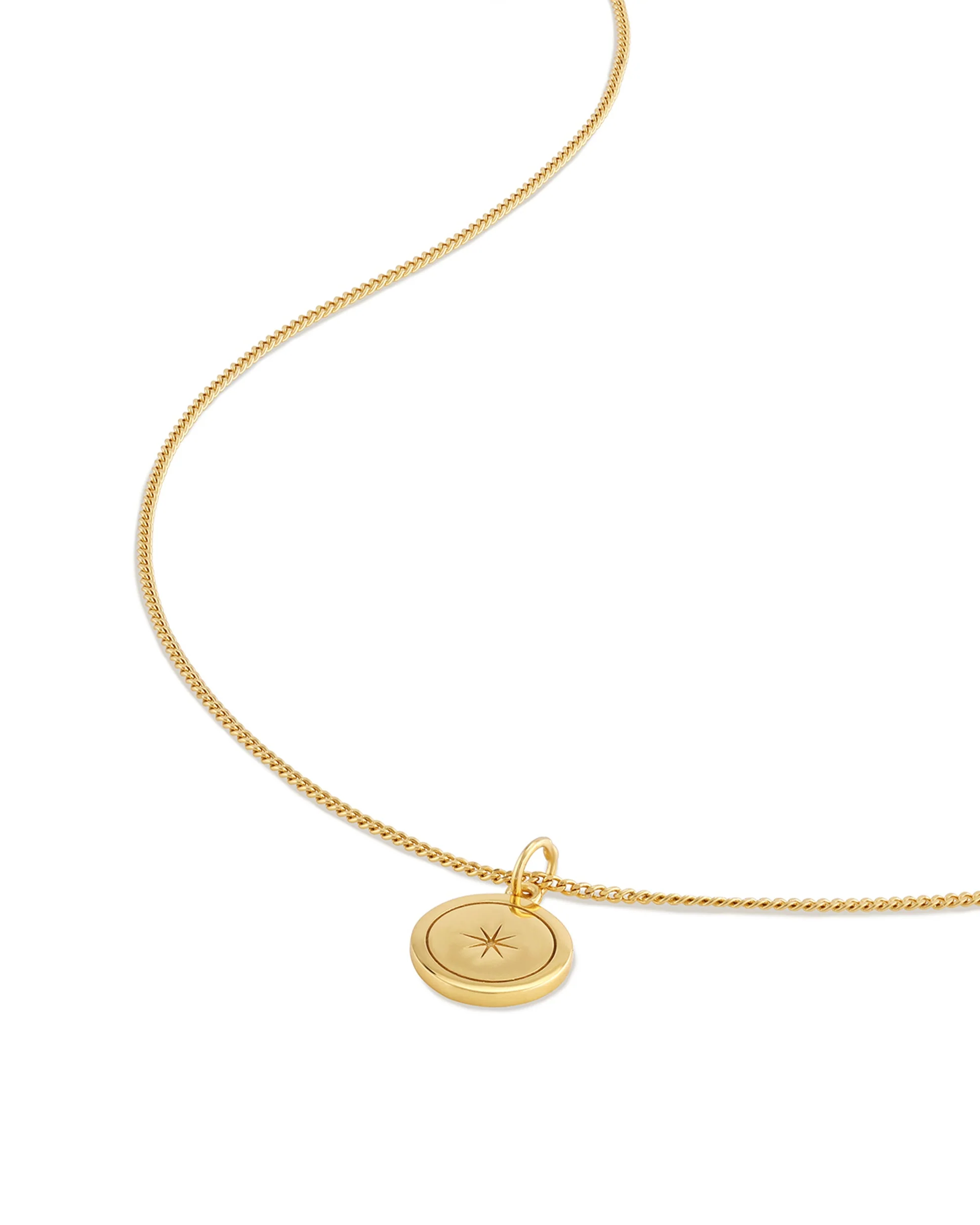North Star Necklace - Gold - Image 3