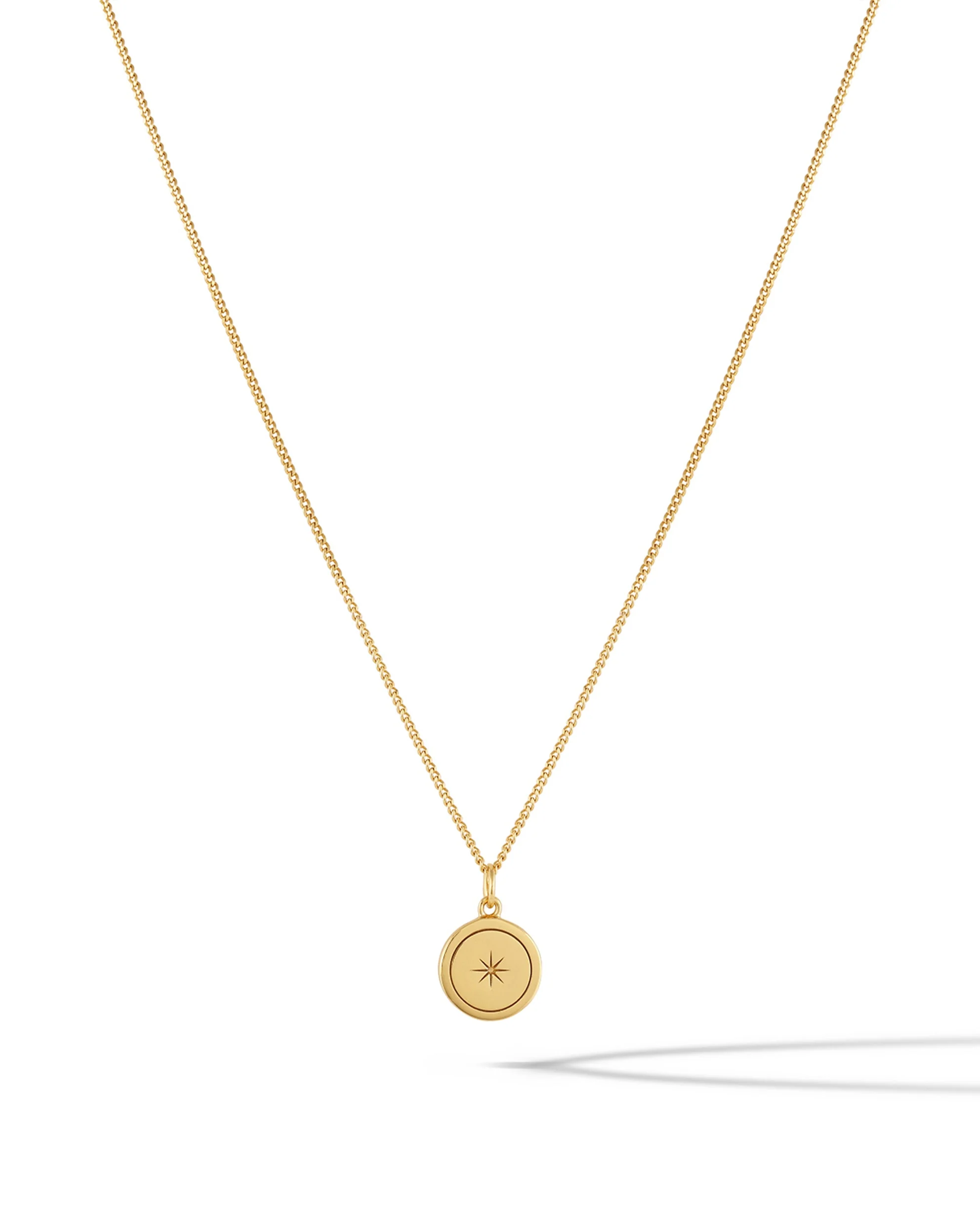 North Star Necklace - Gold - Image 7