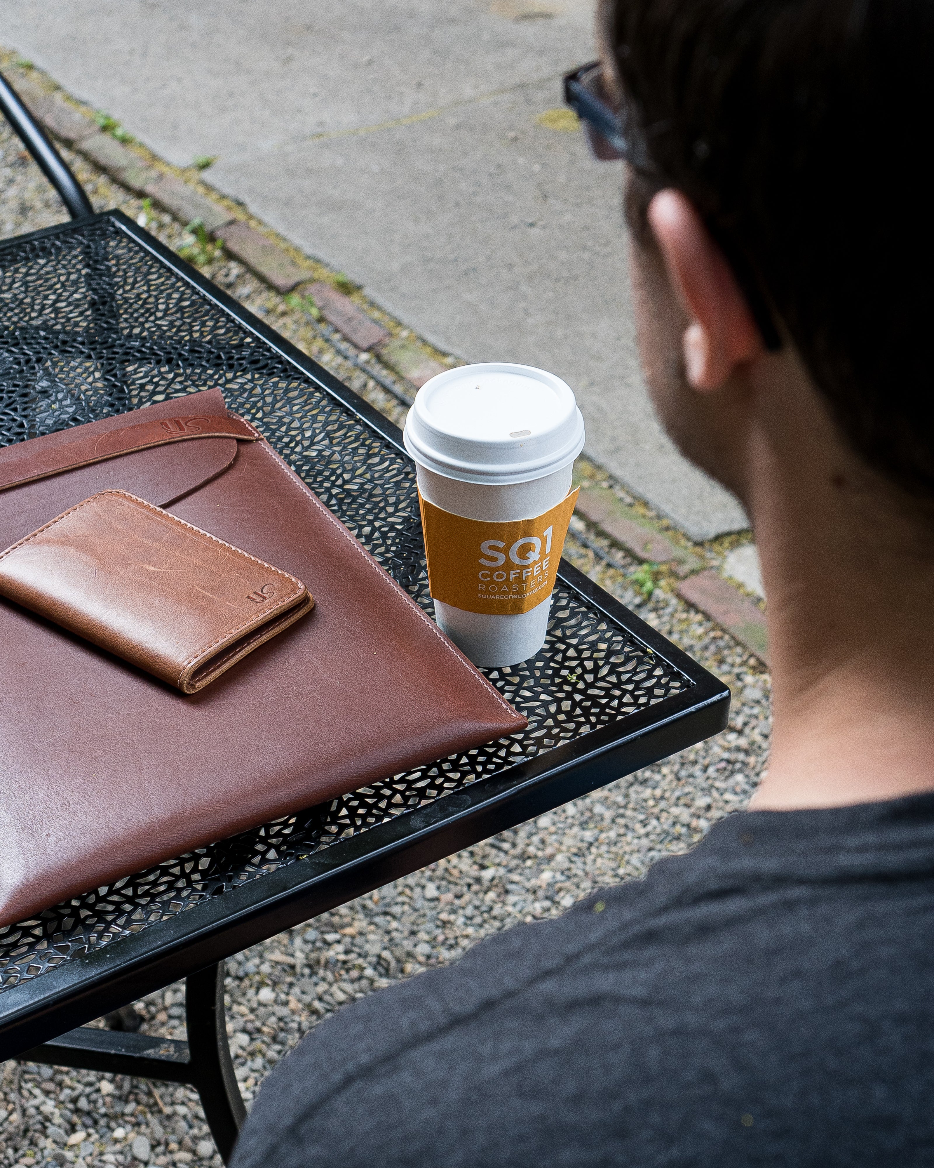 Notebook Wallet – Full-Grain Leather Organizer with Memo Book - Image 6