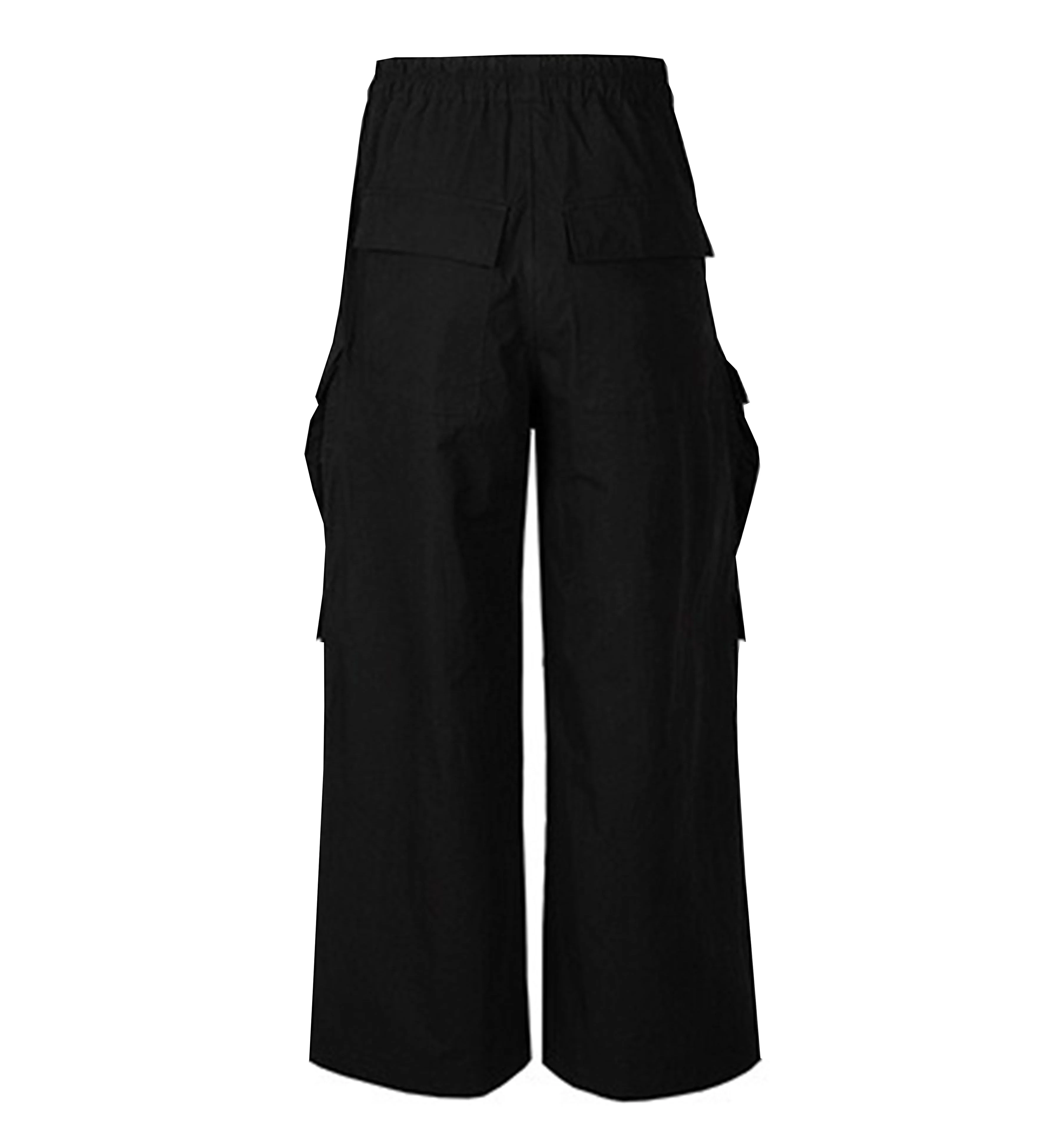 NYLON DRAWSTRING CARGO PANTS - Image 2
