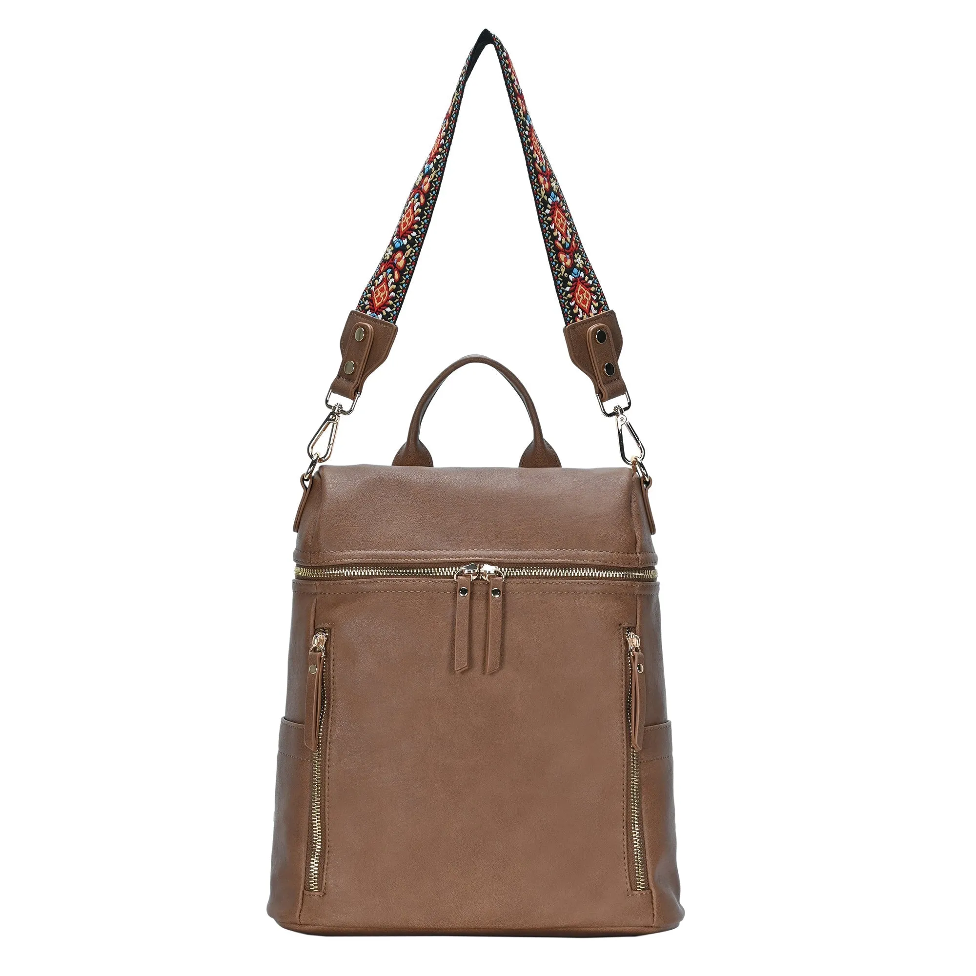 Nyra Webbing Strap Convertible Backpack - Image 10