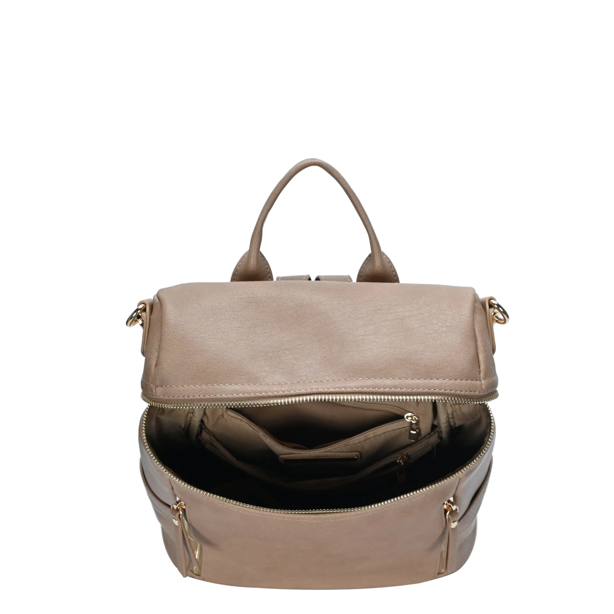 Nyra Webbing Strap Convertible Backpack - Image 15