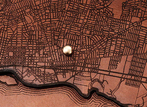 Oakland Map Clutch - Image 4