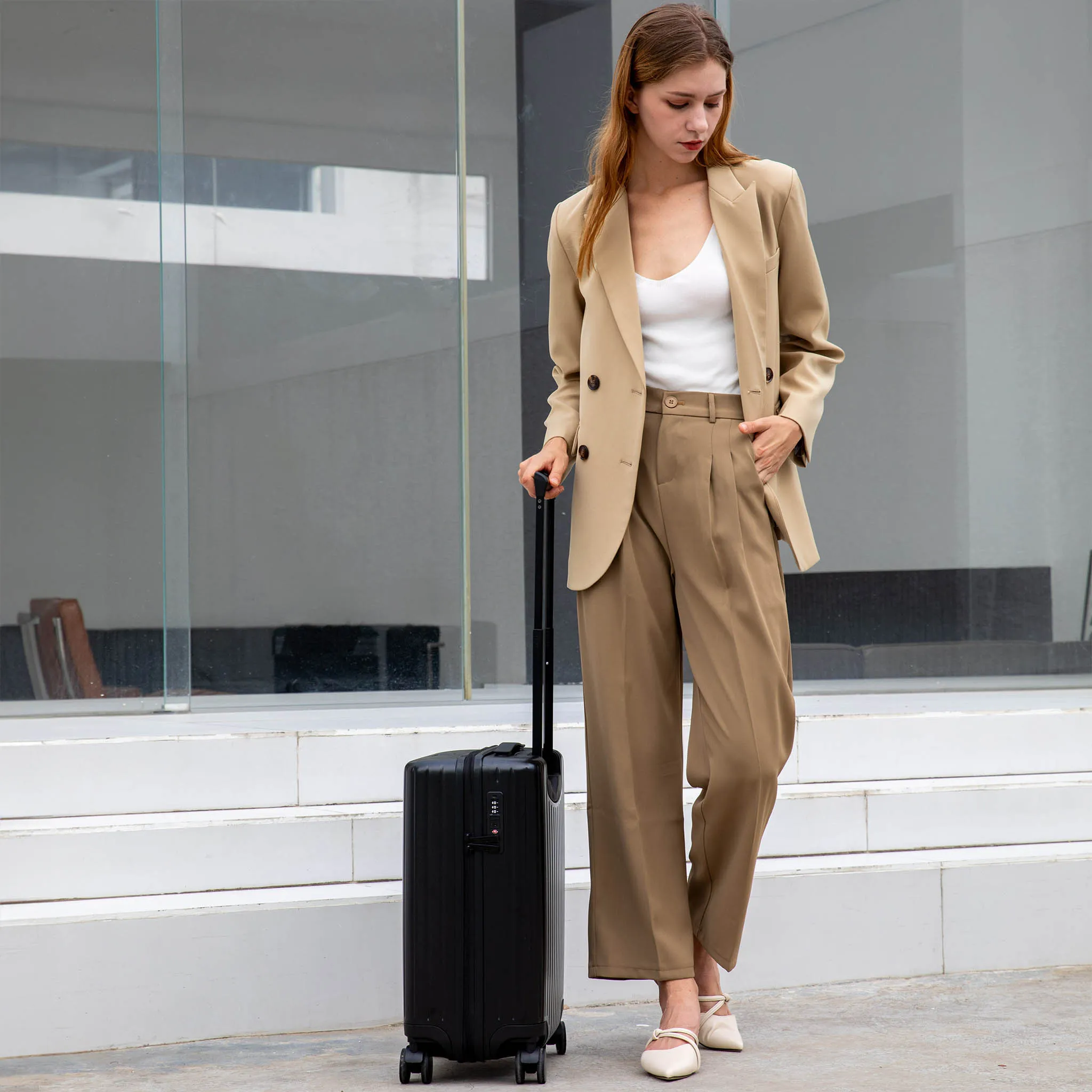 Ocean Polycarbonate Carry-On Suitcase - Image 13