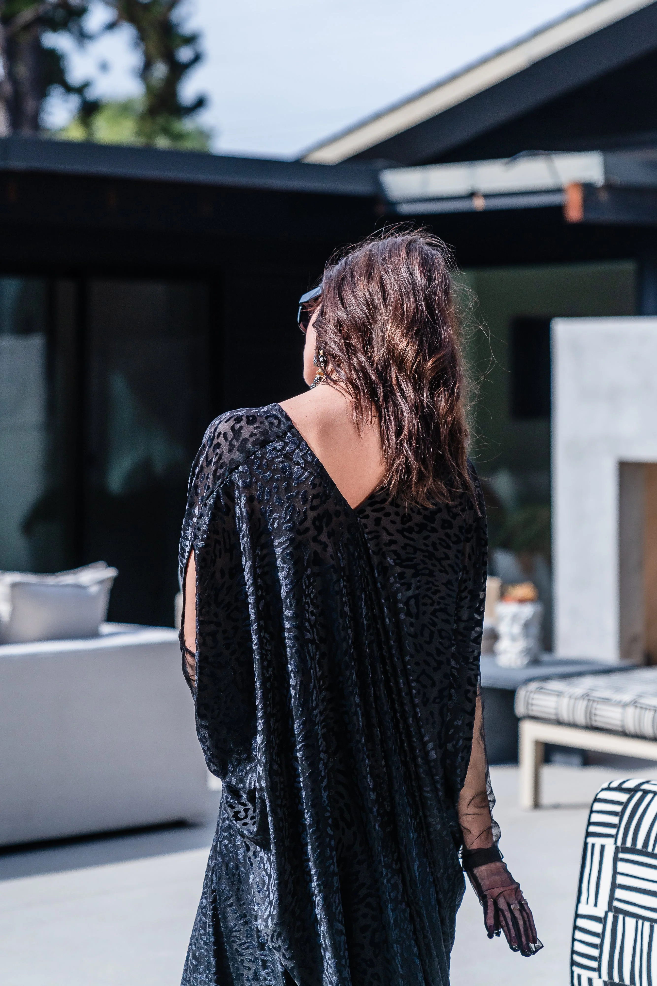 Of The Night Caftan Kaftan Dress - Image 3