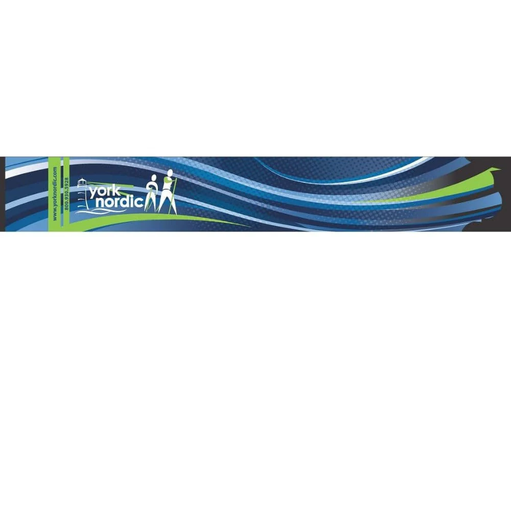 Official Nordic Walking Poles - True Nordic Glove Grip w-flip locks, detachable feet and travel bag - pair - For Heights up to 6’2” - Image 2