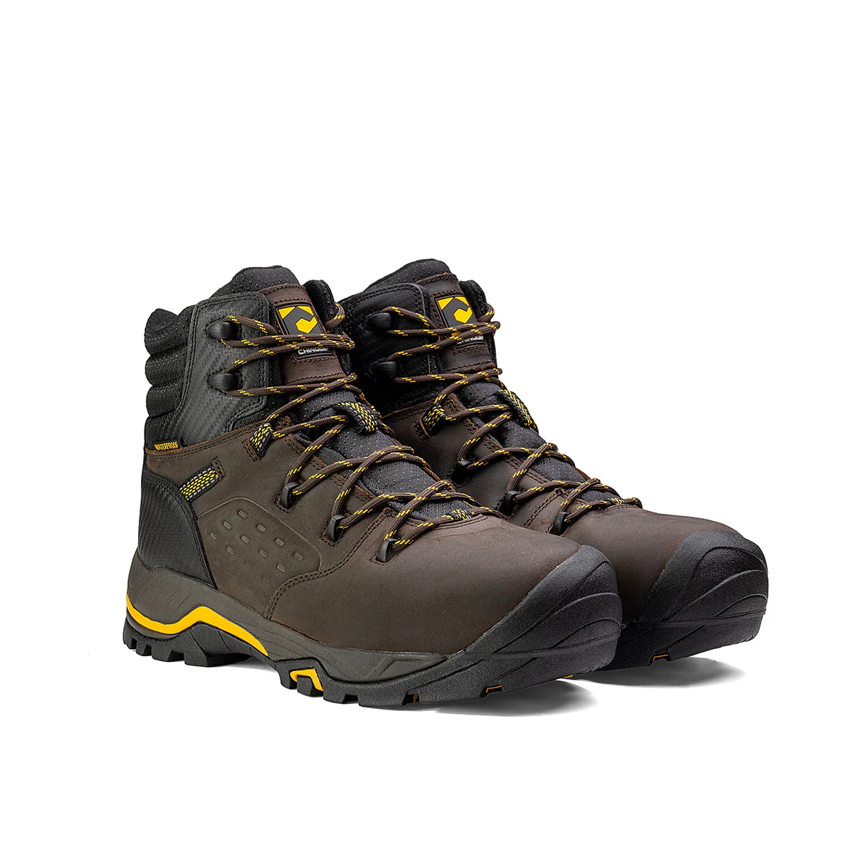Olympic 6" Composite Toe Waterproof Work Boot – Brown - Image 4