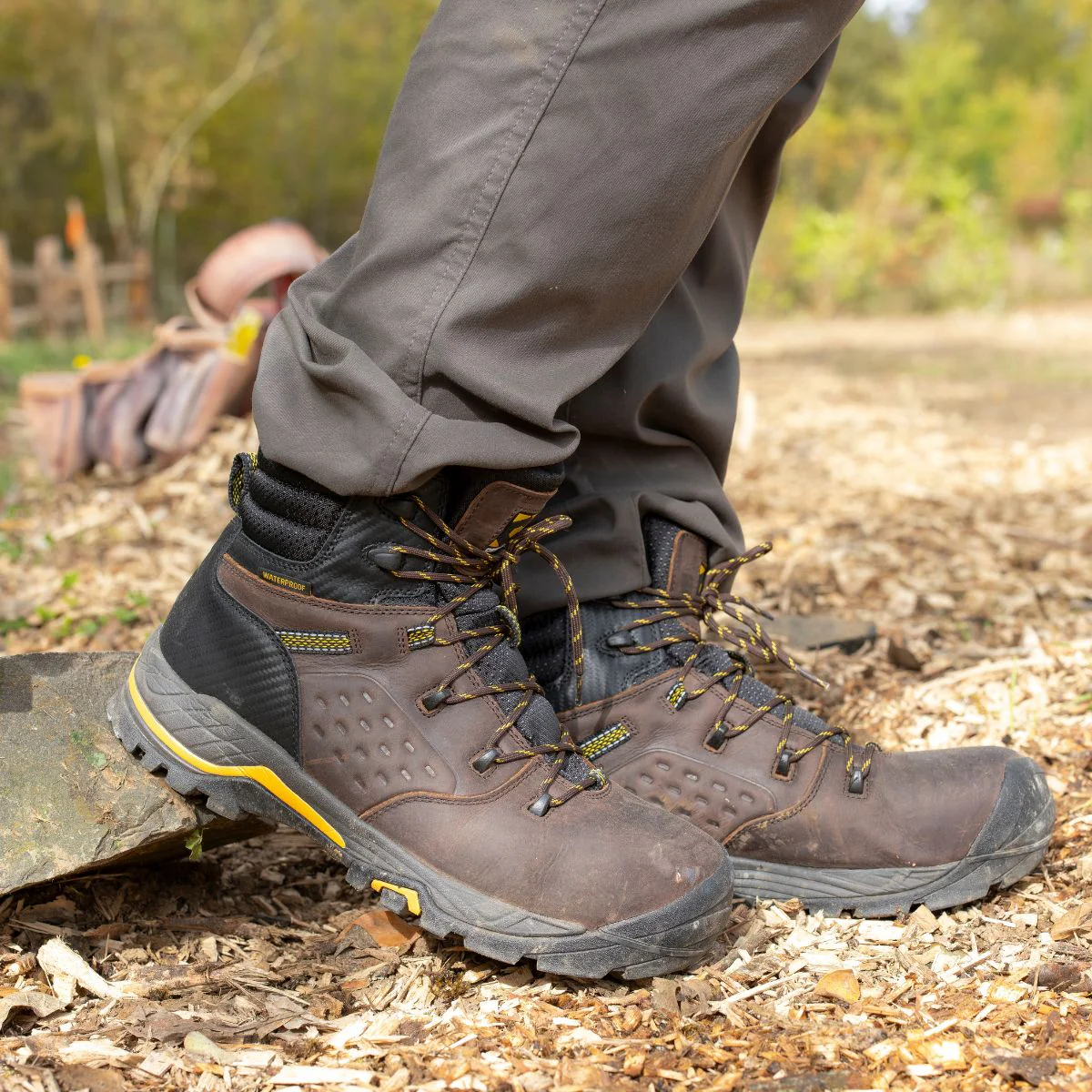 Olympic 6" Composite Toe Waterproof Work Boot – Brown - Image 8