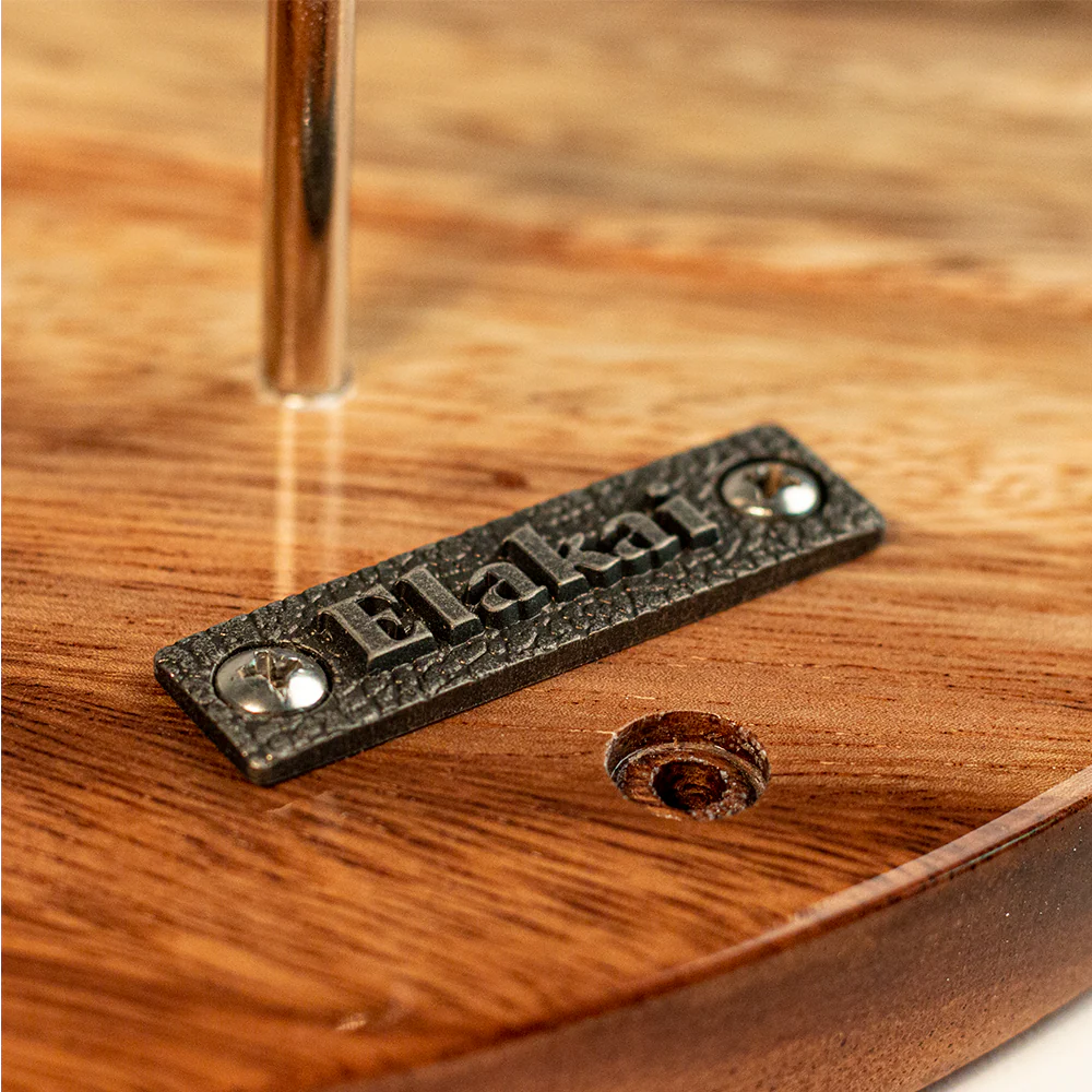 One of a Kind Black Epoxy Resin Live-Edge Wood Hook and Ring Toss Game - Image 7